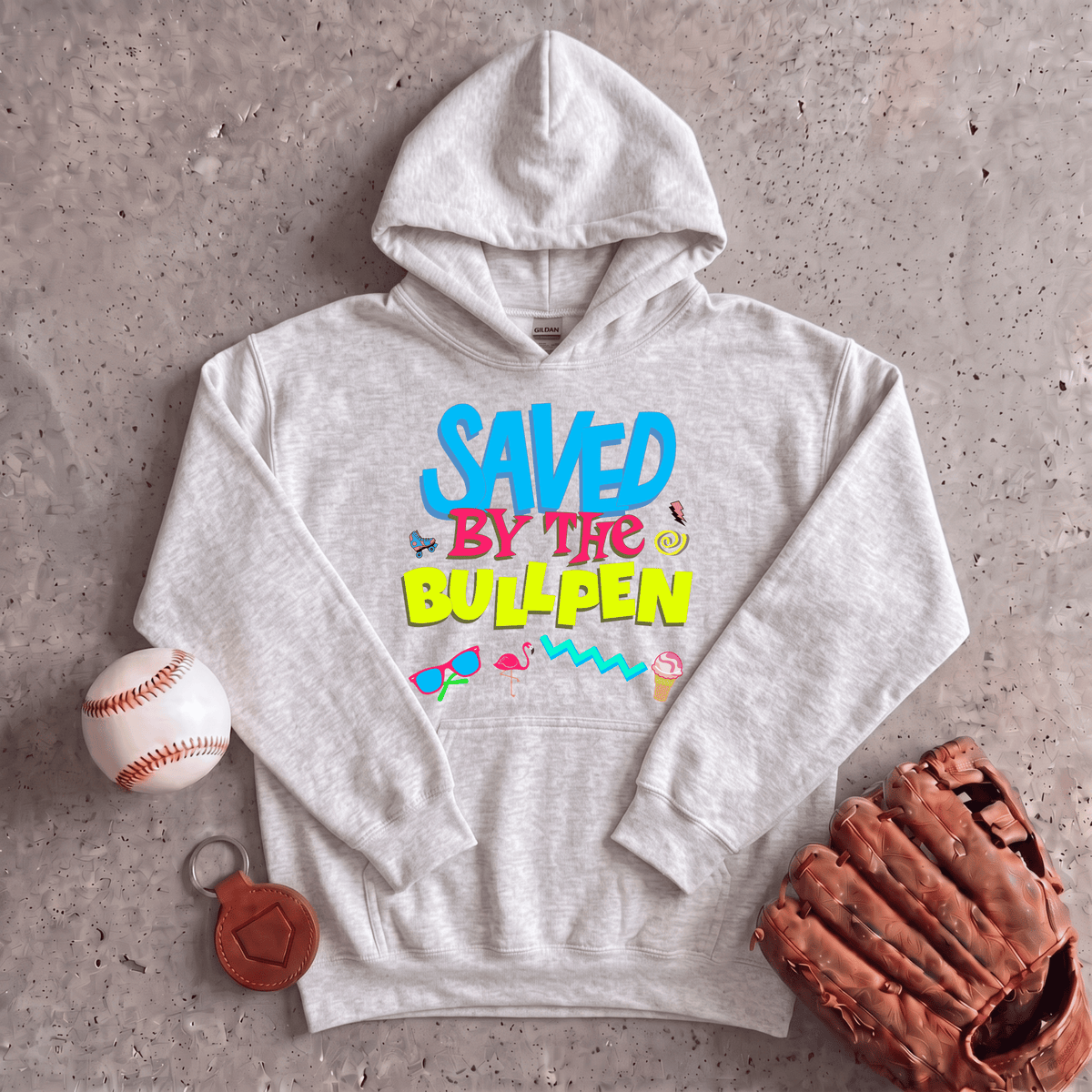 Saved By The Bullpen Hoodie