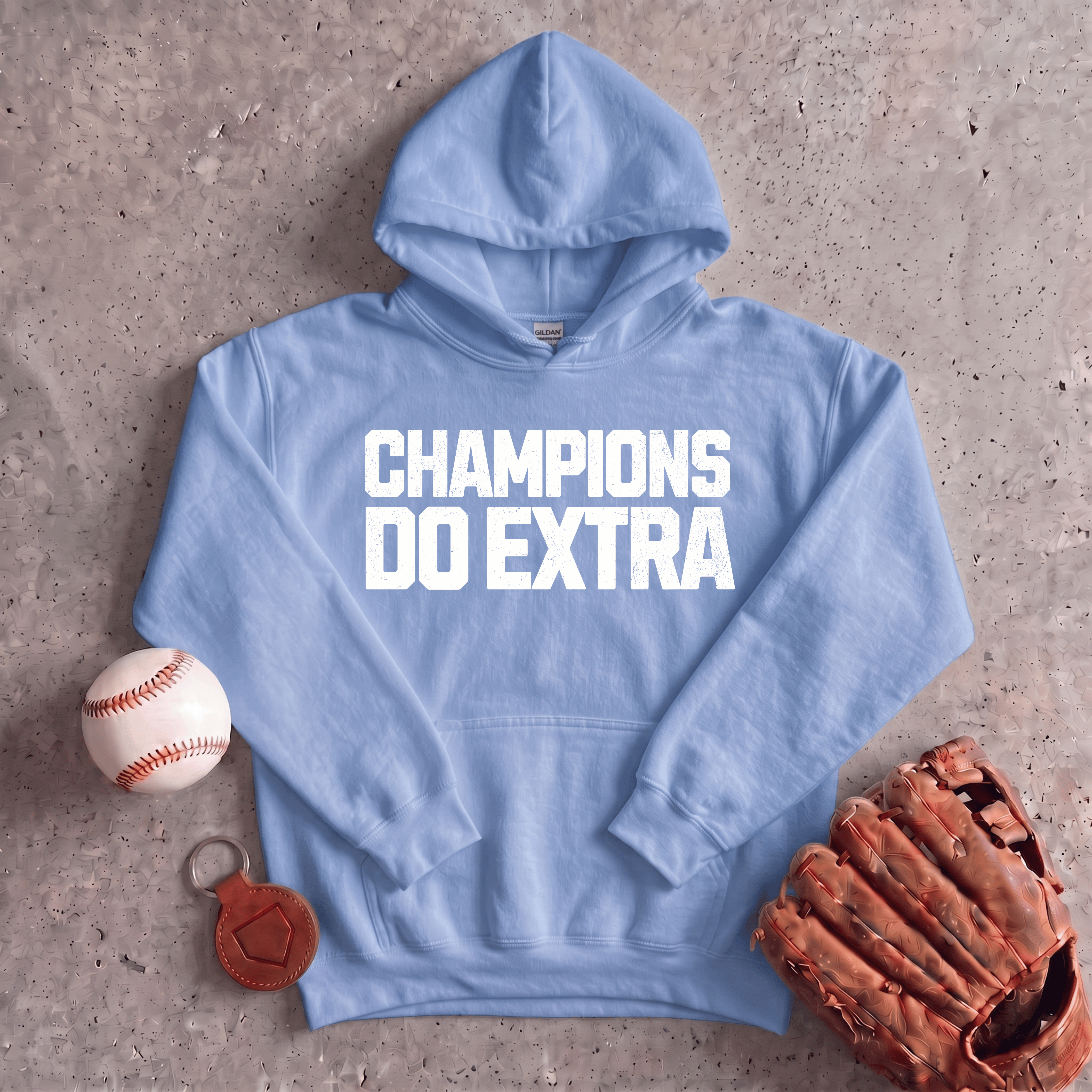 Collection of Champions Do Extra Hoodie in a gallery layout
