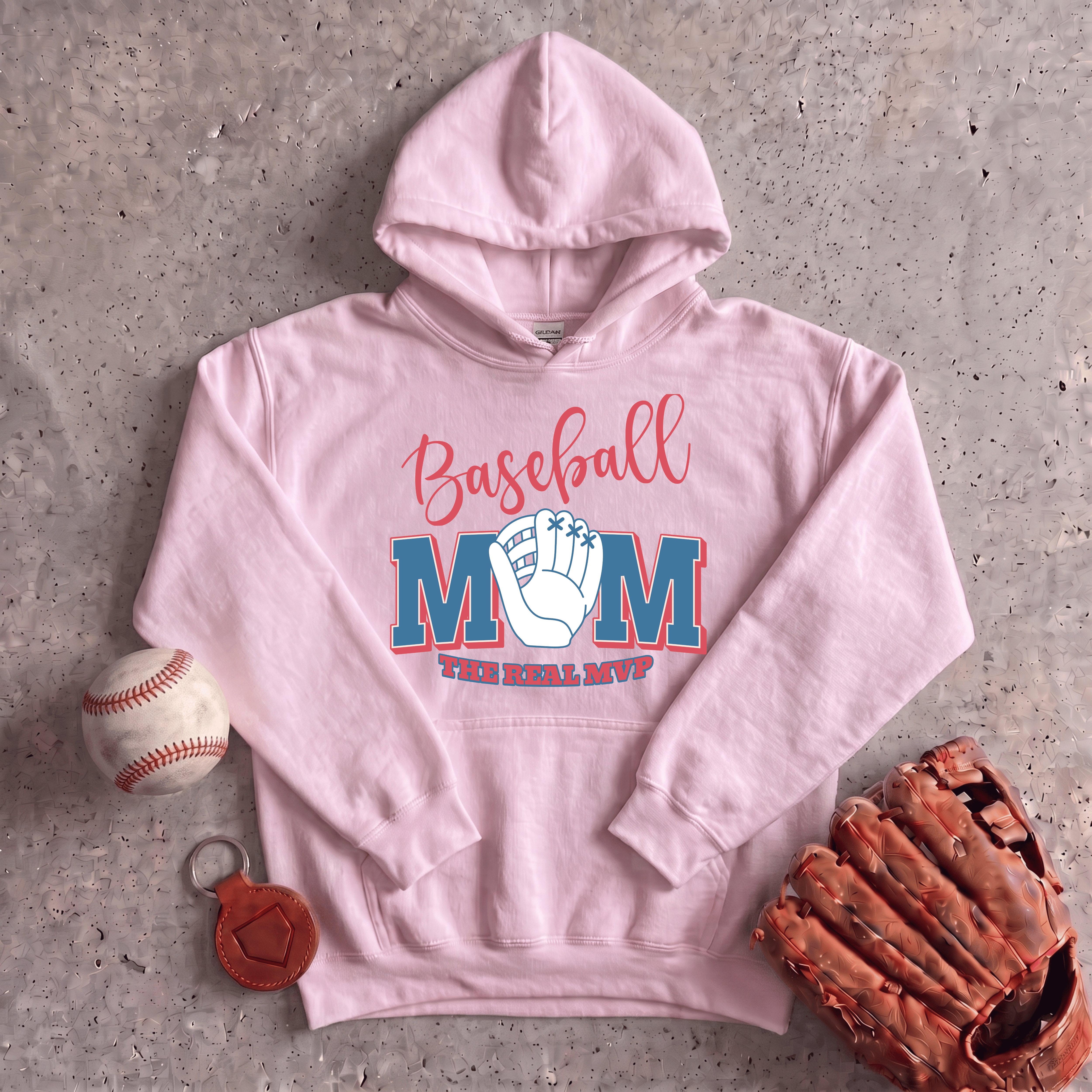 Collection of Baseball Mom Hoodie in a gallery layout