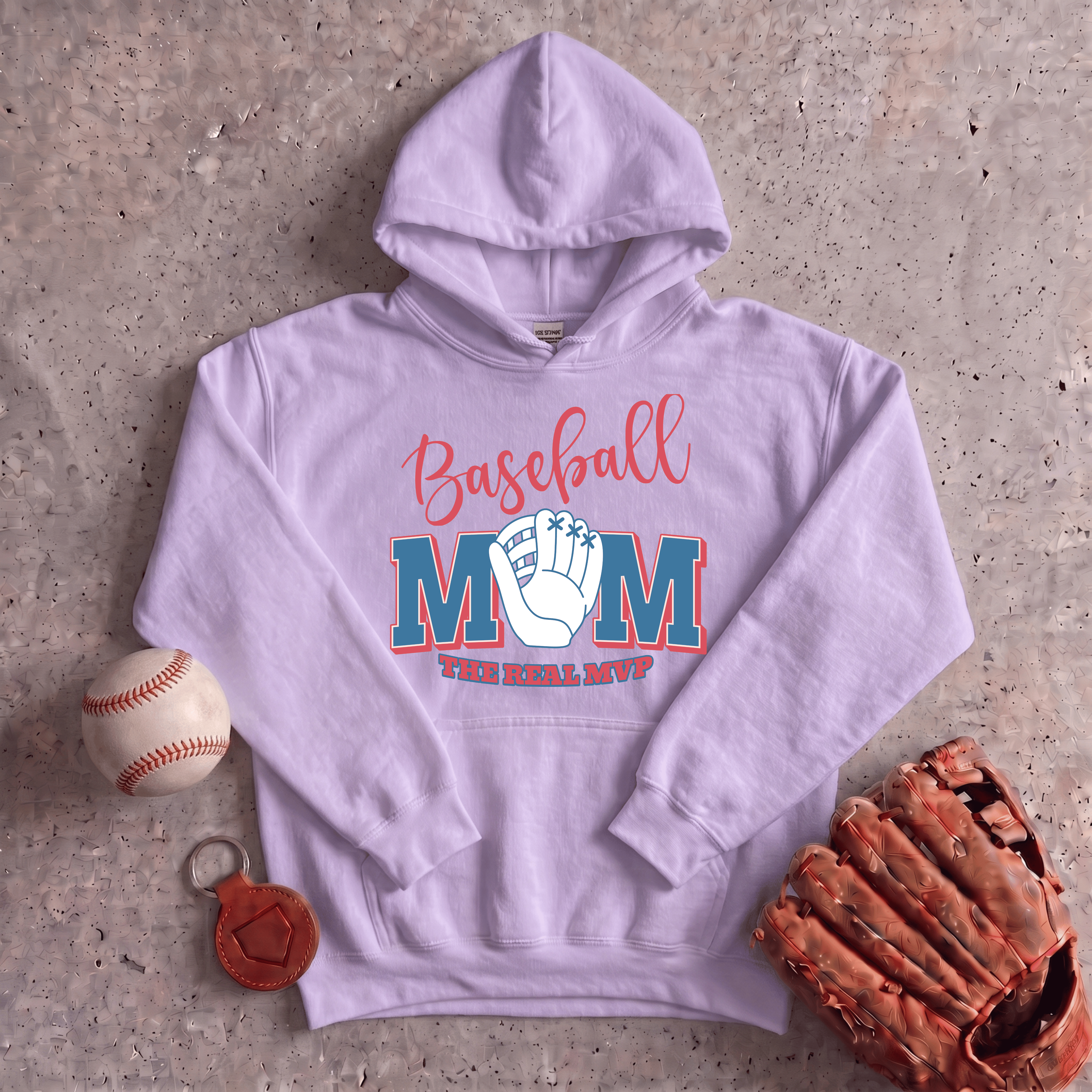 Collection of Baseball Mom Hoodie in a gallery layout