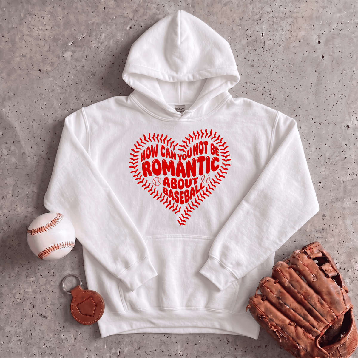 Romantic About Baseball Hoodie