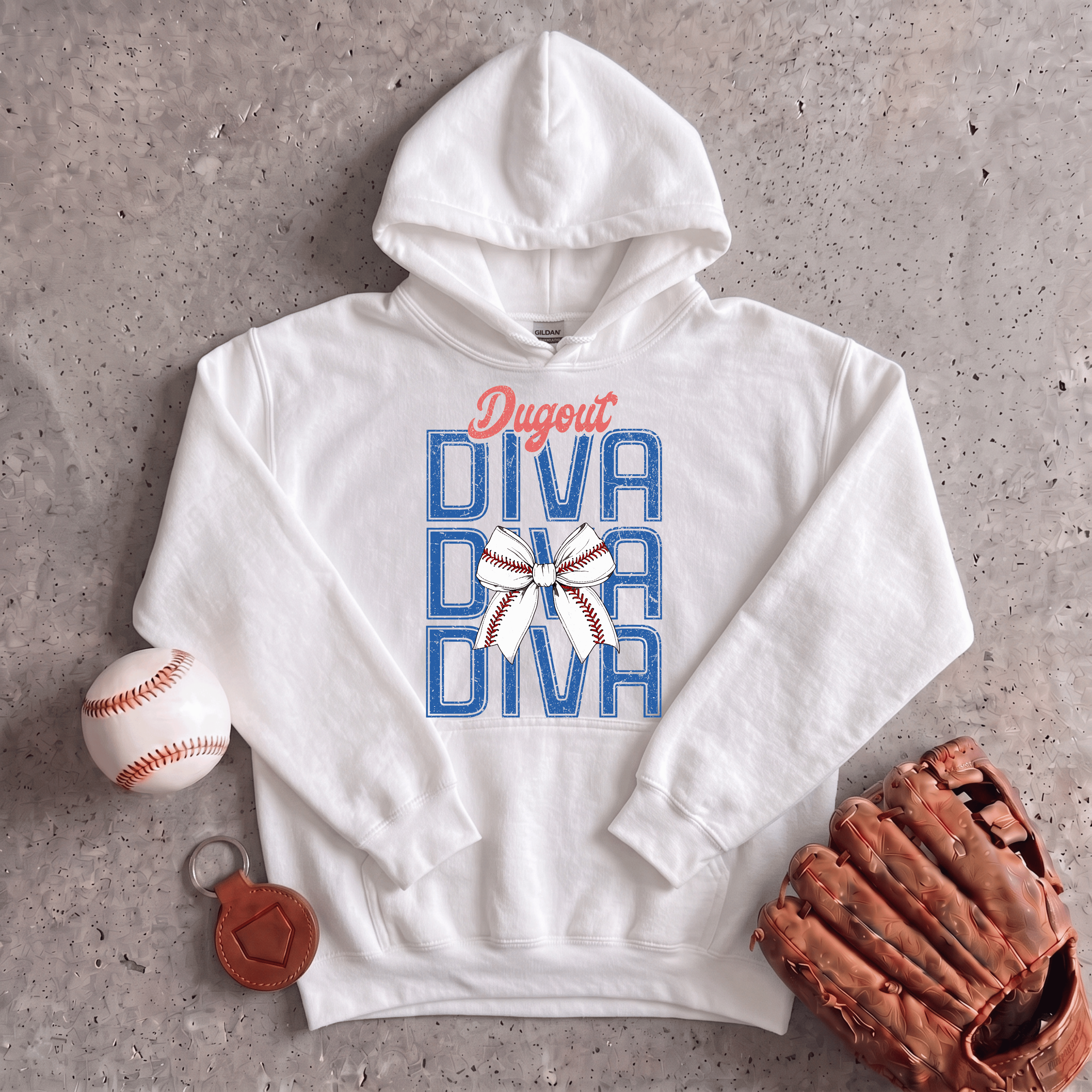 Collection of Dugout Diva Hoodie in a gallery layout