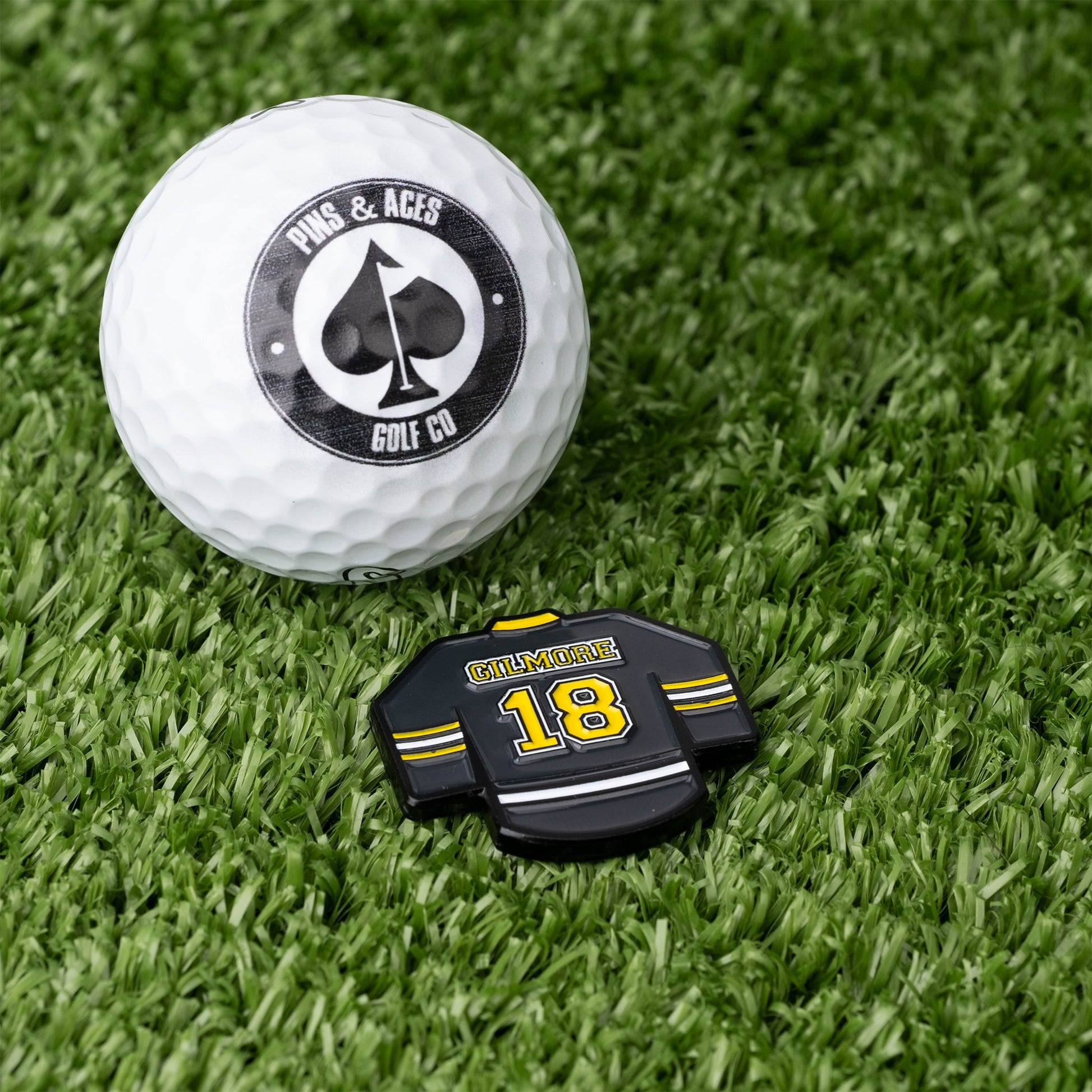 Gilmore Jersey Golf Ball Marker