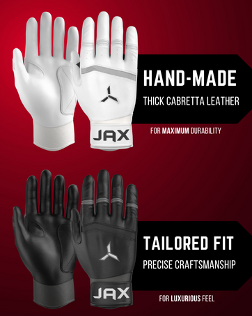 Collection of JAX Batting Gloves Baby Blue Pro Cuff in a gallery layout