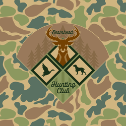 Collection of Seamhead Hunting Club Camo Mesh Lifestyle Baseball Shorts in a gallery layout