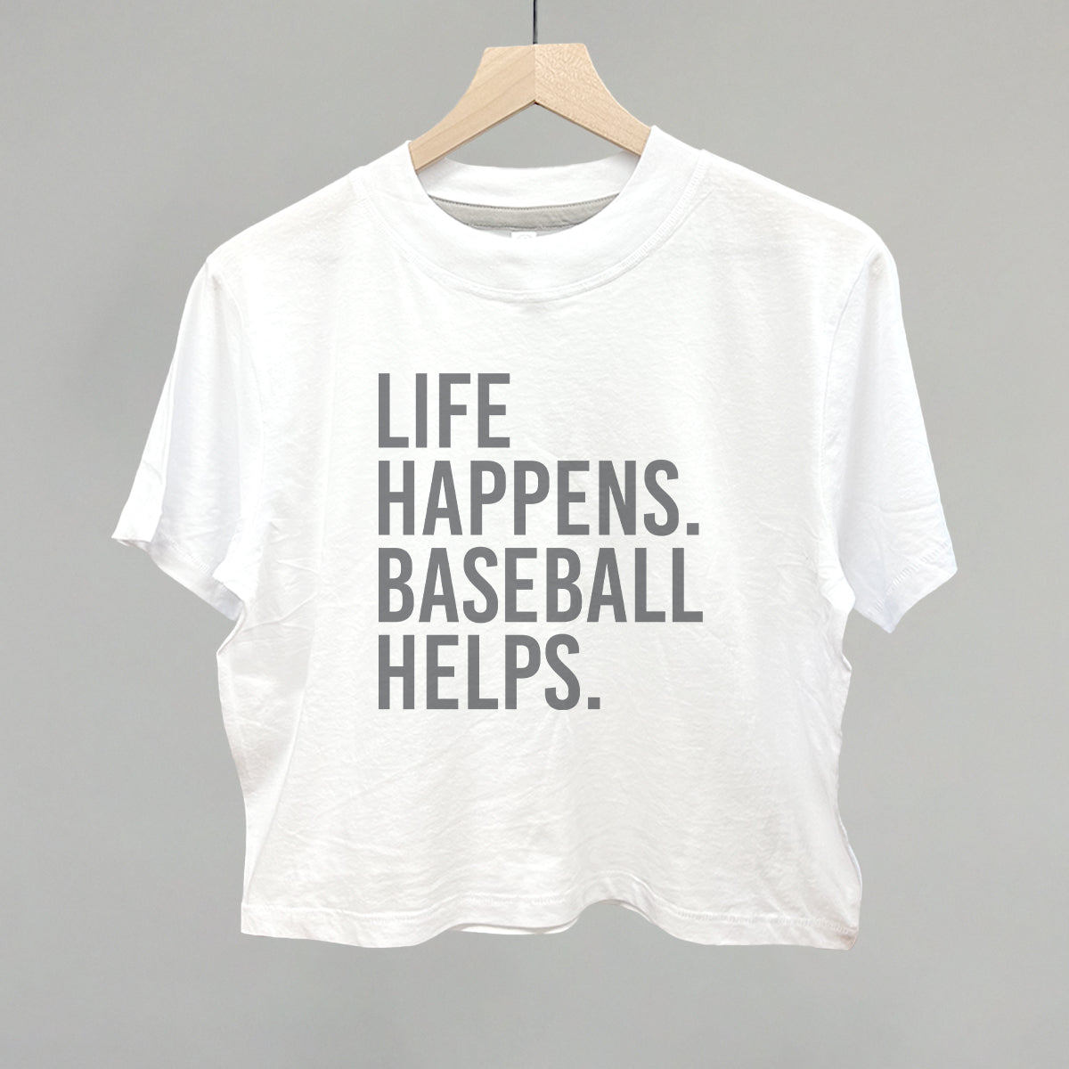 Collection of Life Happens. Baseball Helps. in a gallery layout