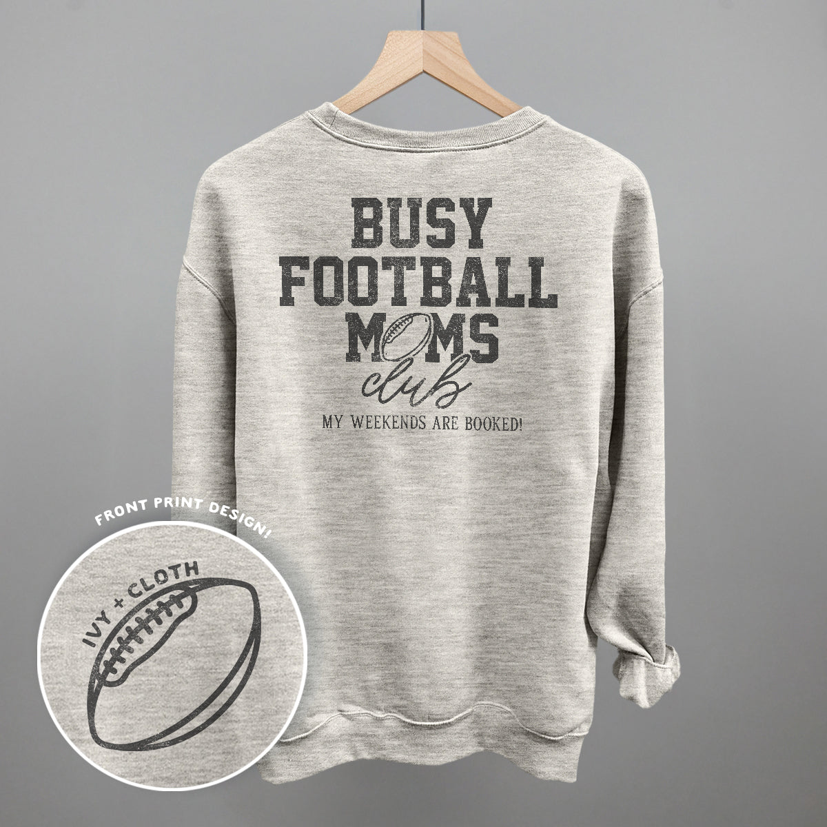 Collection of Busy Football Moms Club (Back Print) in a gallery layout