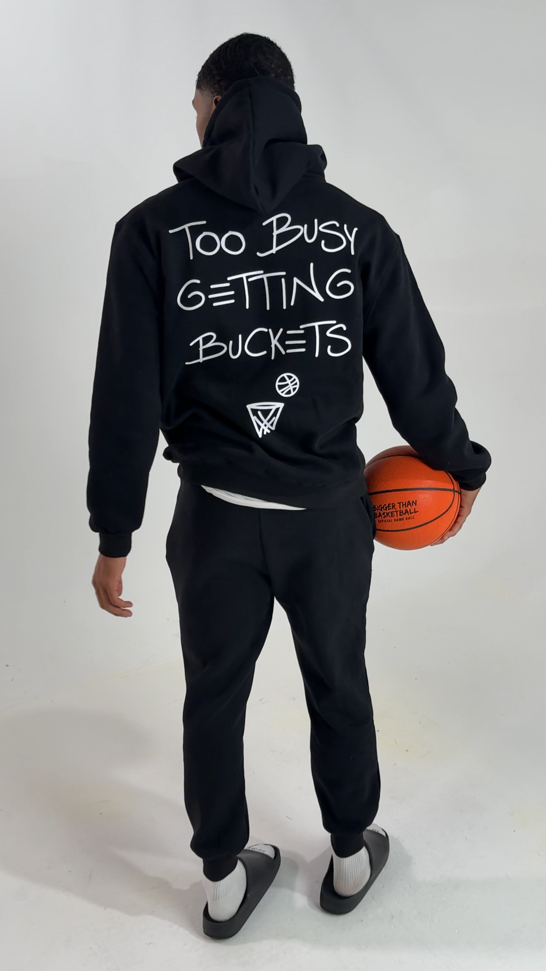 Too Busy Getting Buckets Hoodie