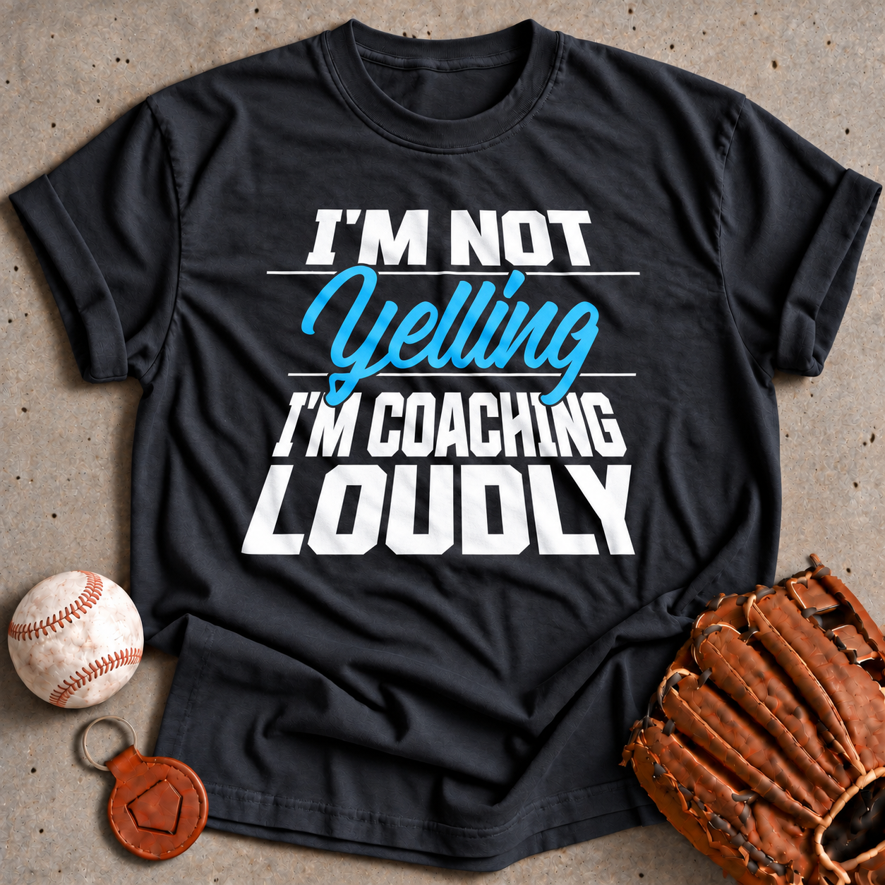 Collection of Coaching Loudly T-Shirt in a gallery layout