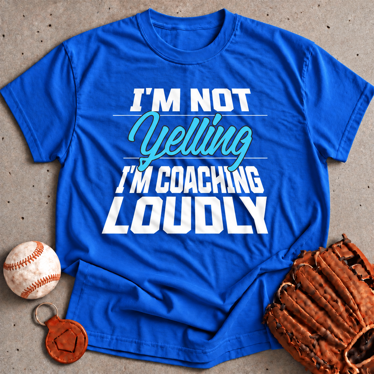 Collection of Coaching Loudly T-Shirt in a gallery layout
