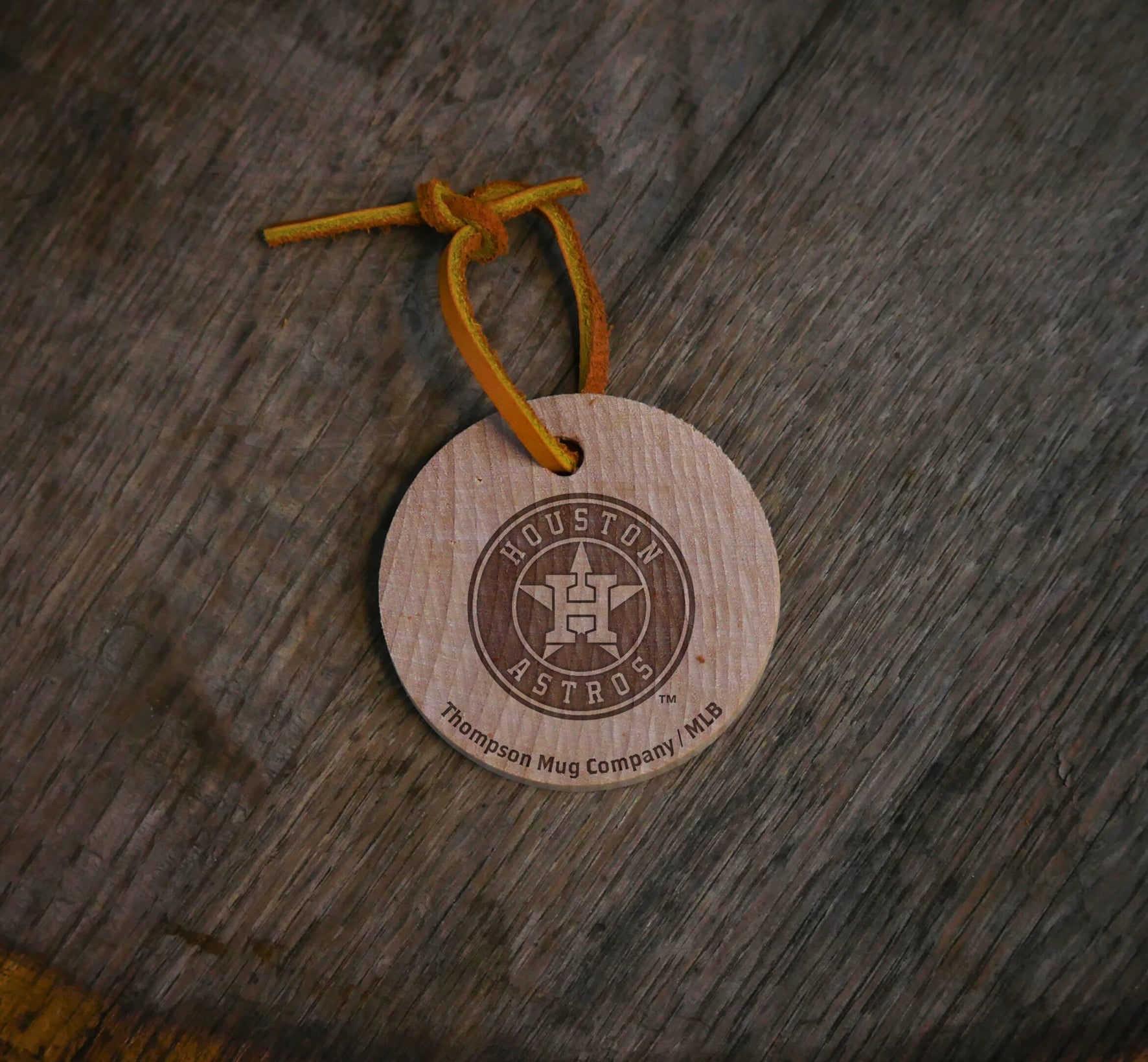 Collection of Choose From All 30 MLB Team Bat Slice Ornaments in a gallery layout