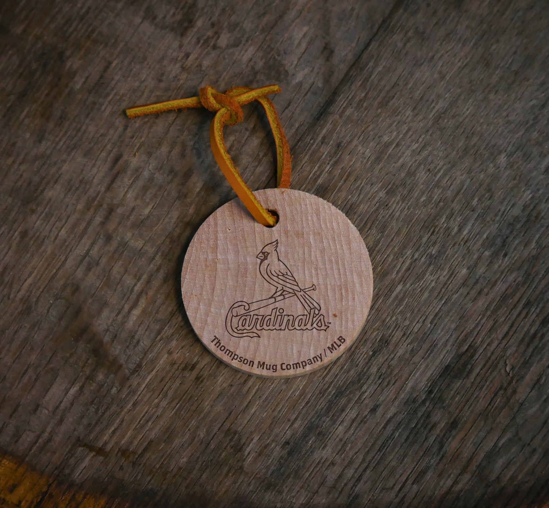 Collection of Choose From All 30 MLB Team Bat Slice Ornaments in a gallery layout