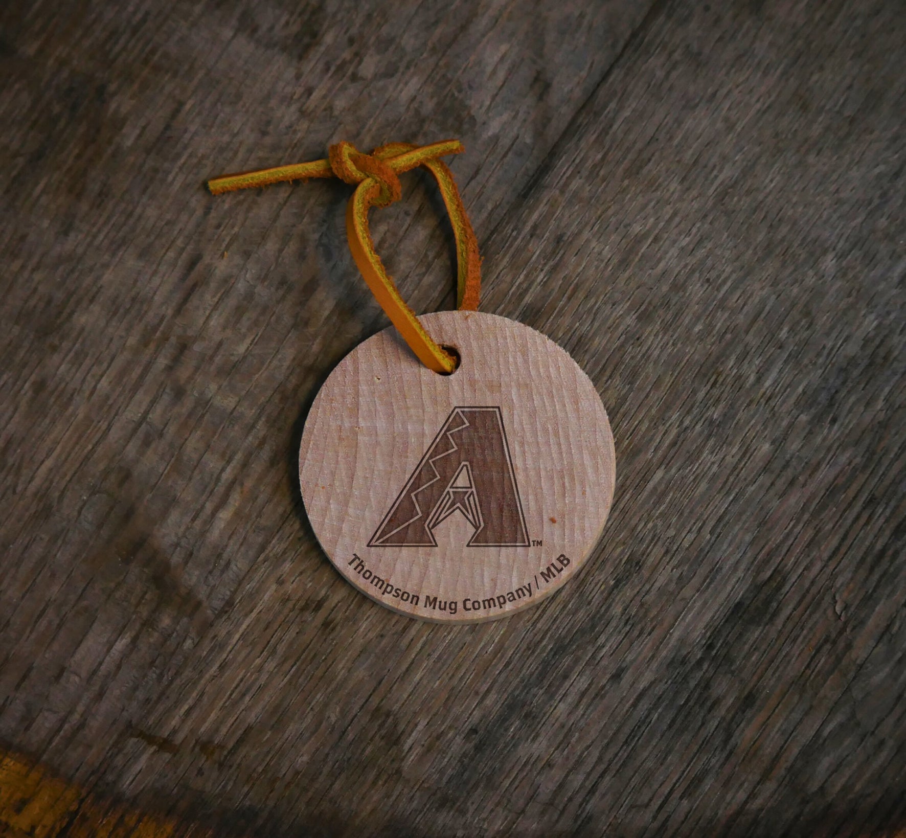 Collection of Choose From All 30 MLB Team Bat Slice Ornaments in a gallery layout