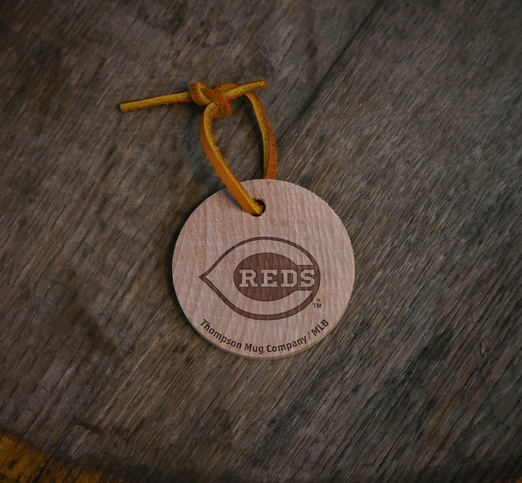 Collection of Choose From All 30 MLB Team Bat Slice Ornaments in a gallery layout