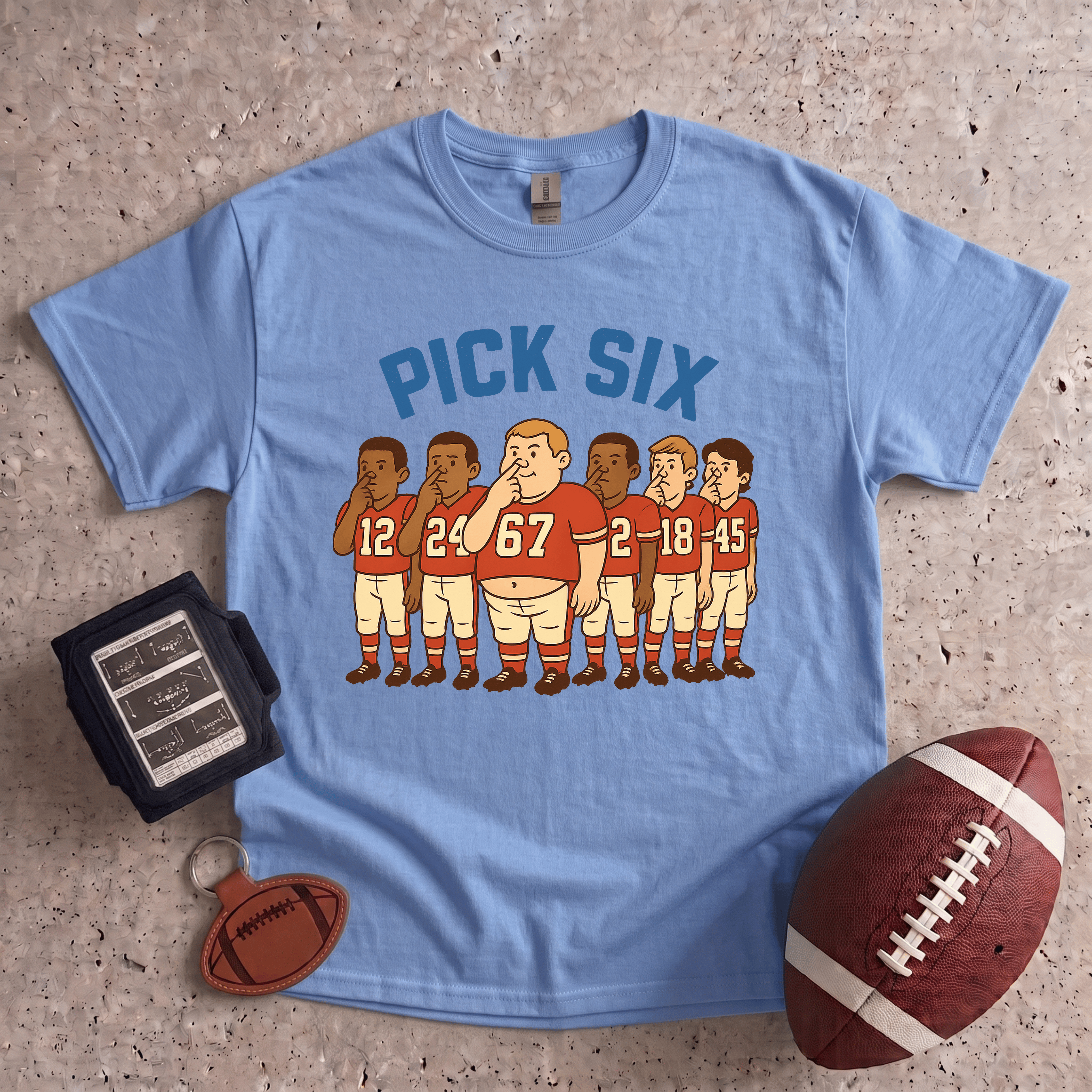 Collection of Pick Six T-Shirt in a gallery layout