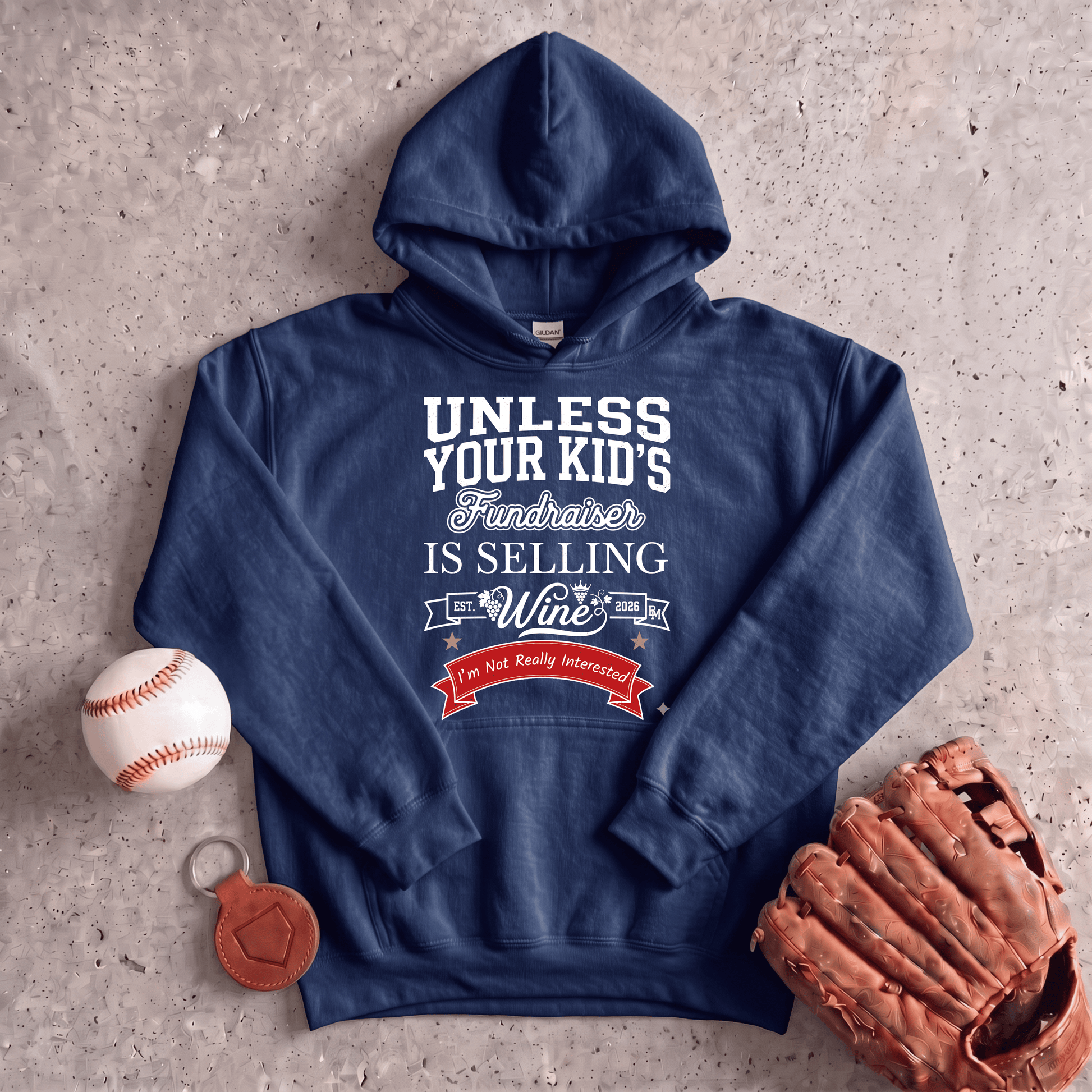 Baseball Fundraiser Hoodie