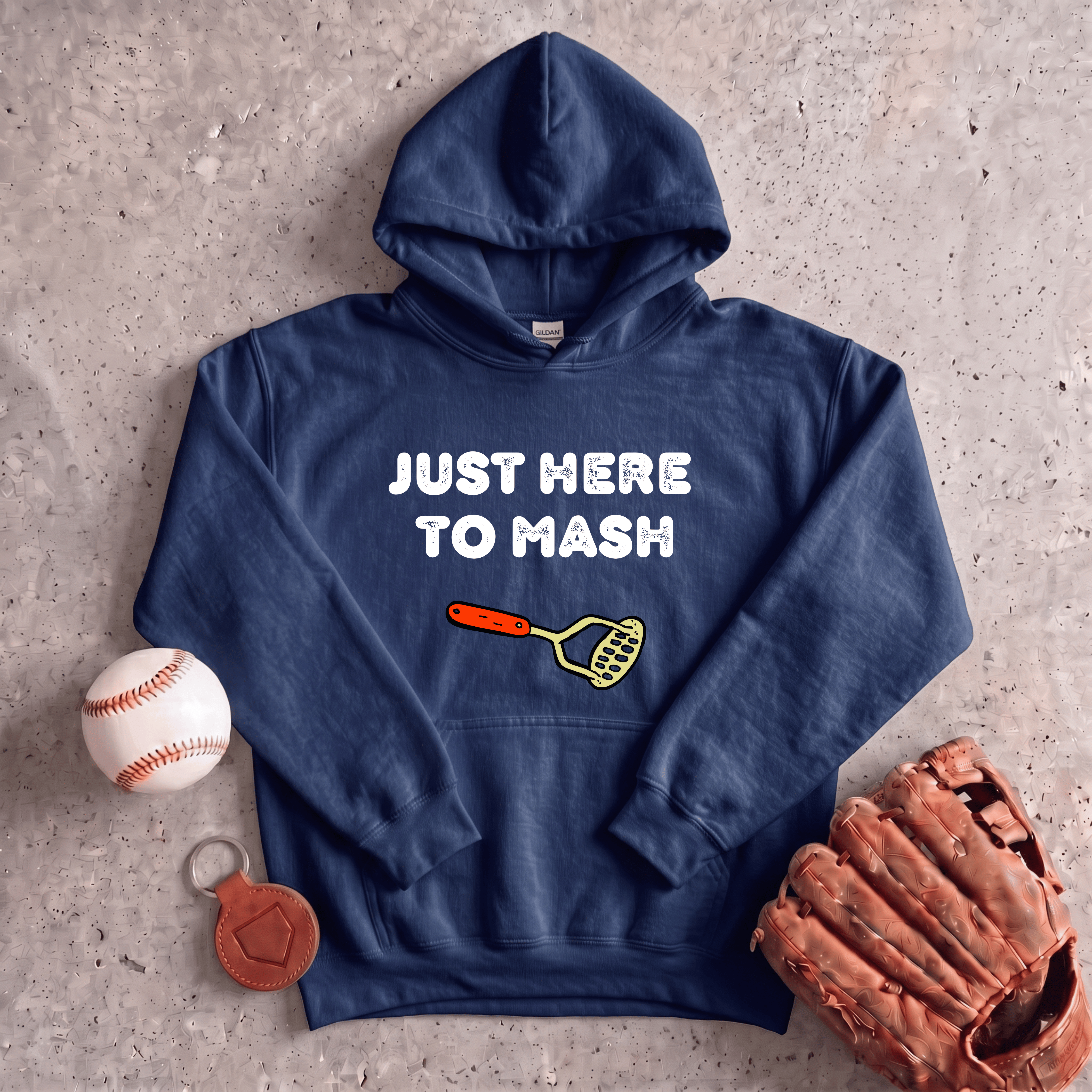Collection of Just Here To Mash Hoodie in a gallery layout