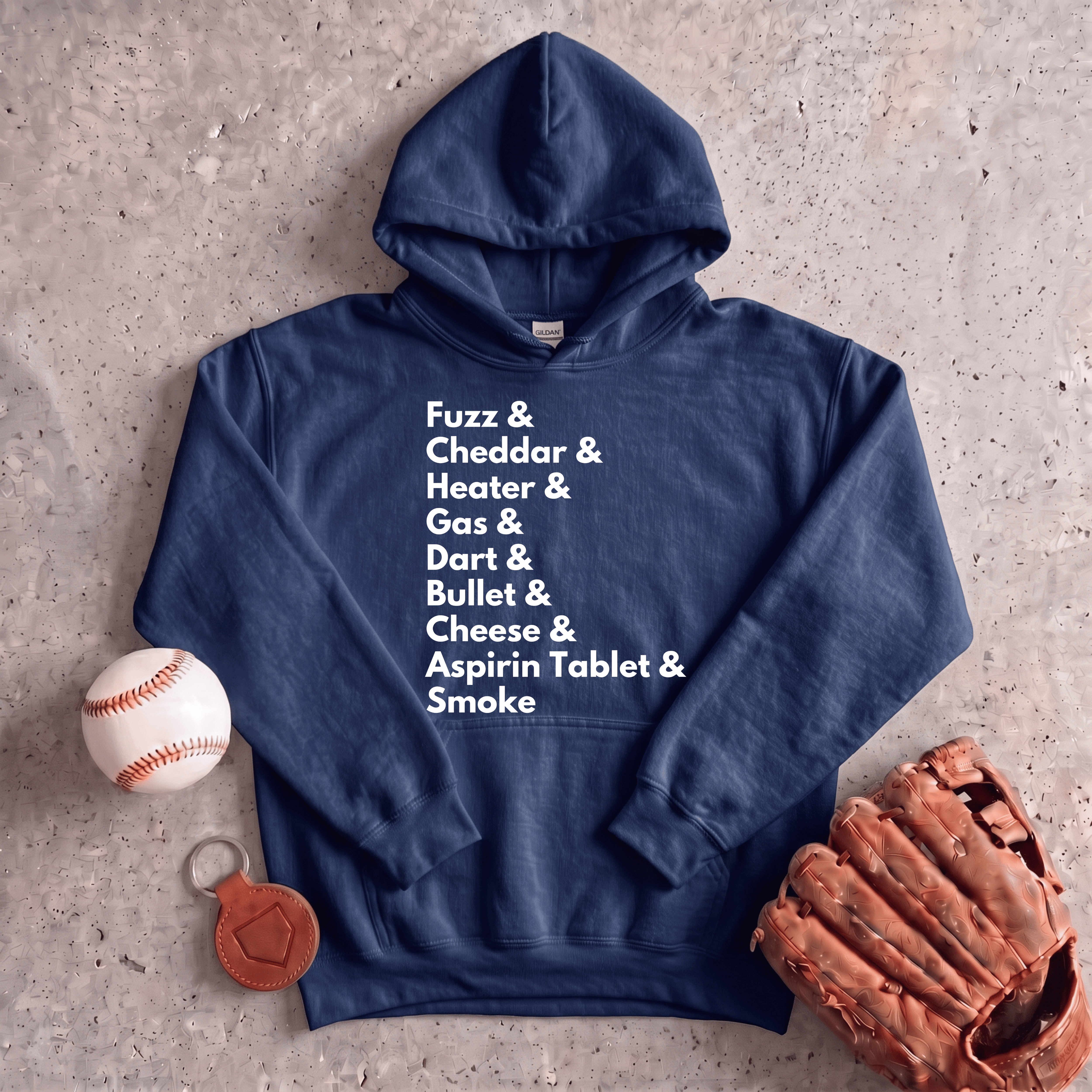 Collection of Fastball Slang Youth Hoodie in a gallery layout