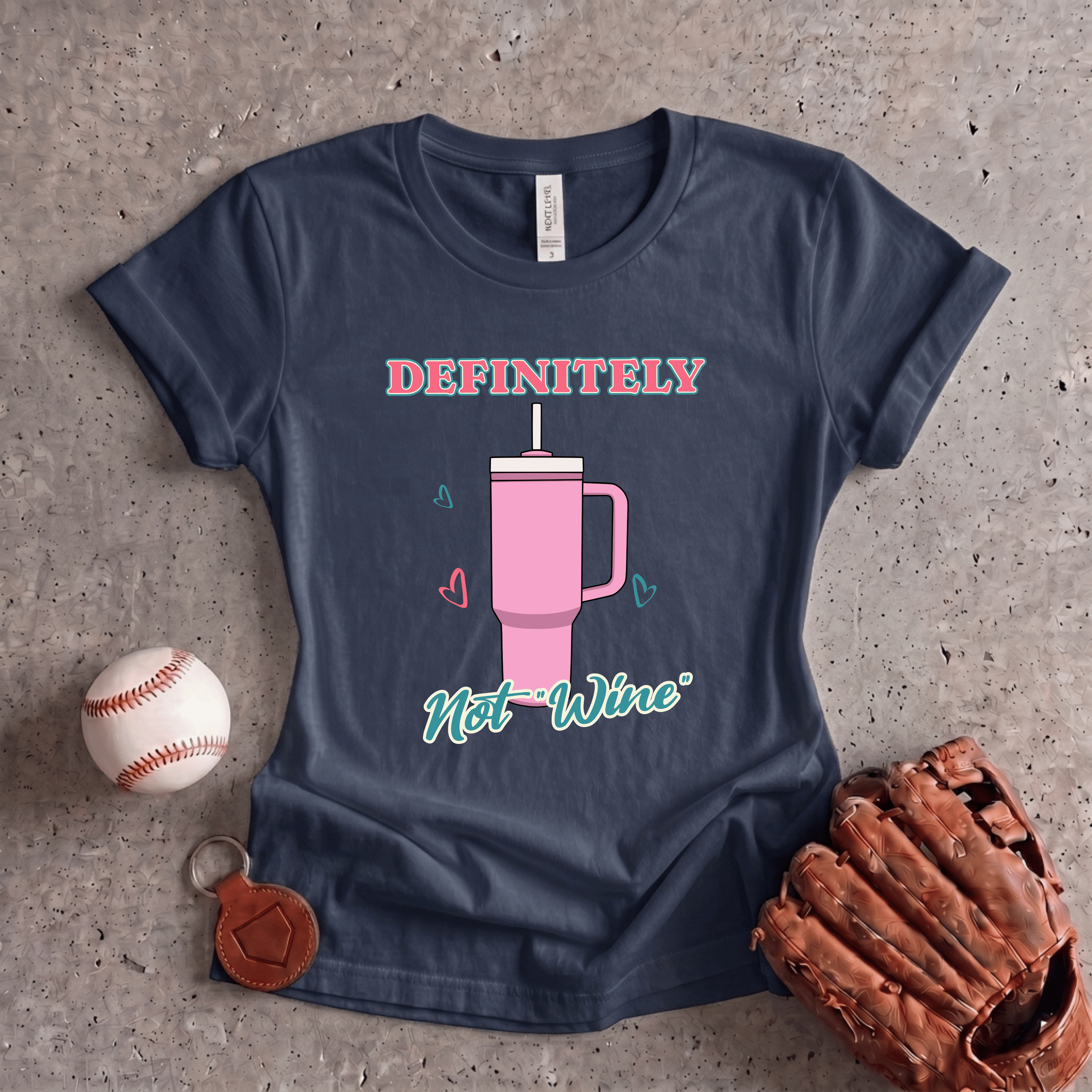 Collection of Definitely Not Wine T-Shirt in a gallery layout