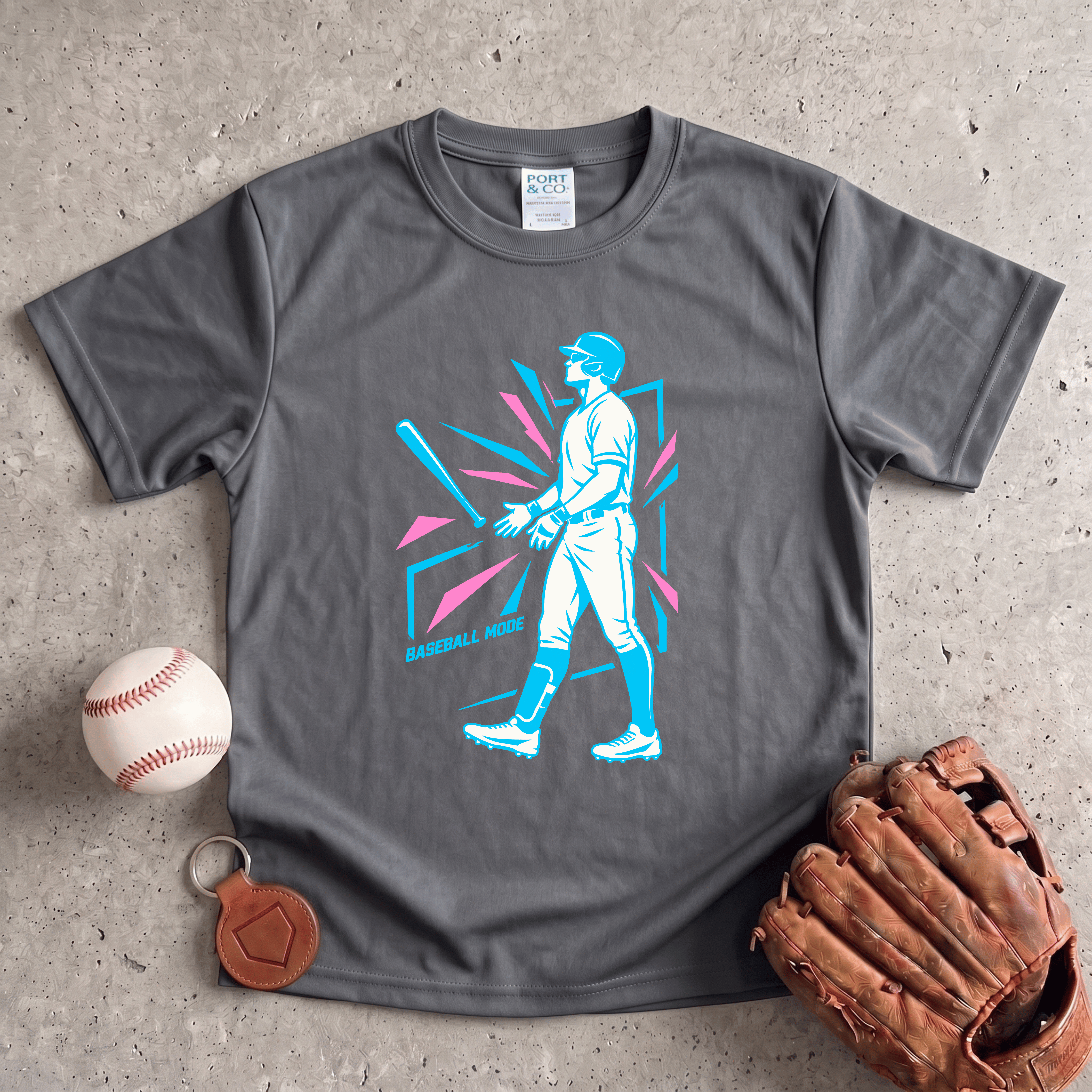 Collection of Bat Flip Youth T-Shirt in a gallery layout