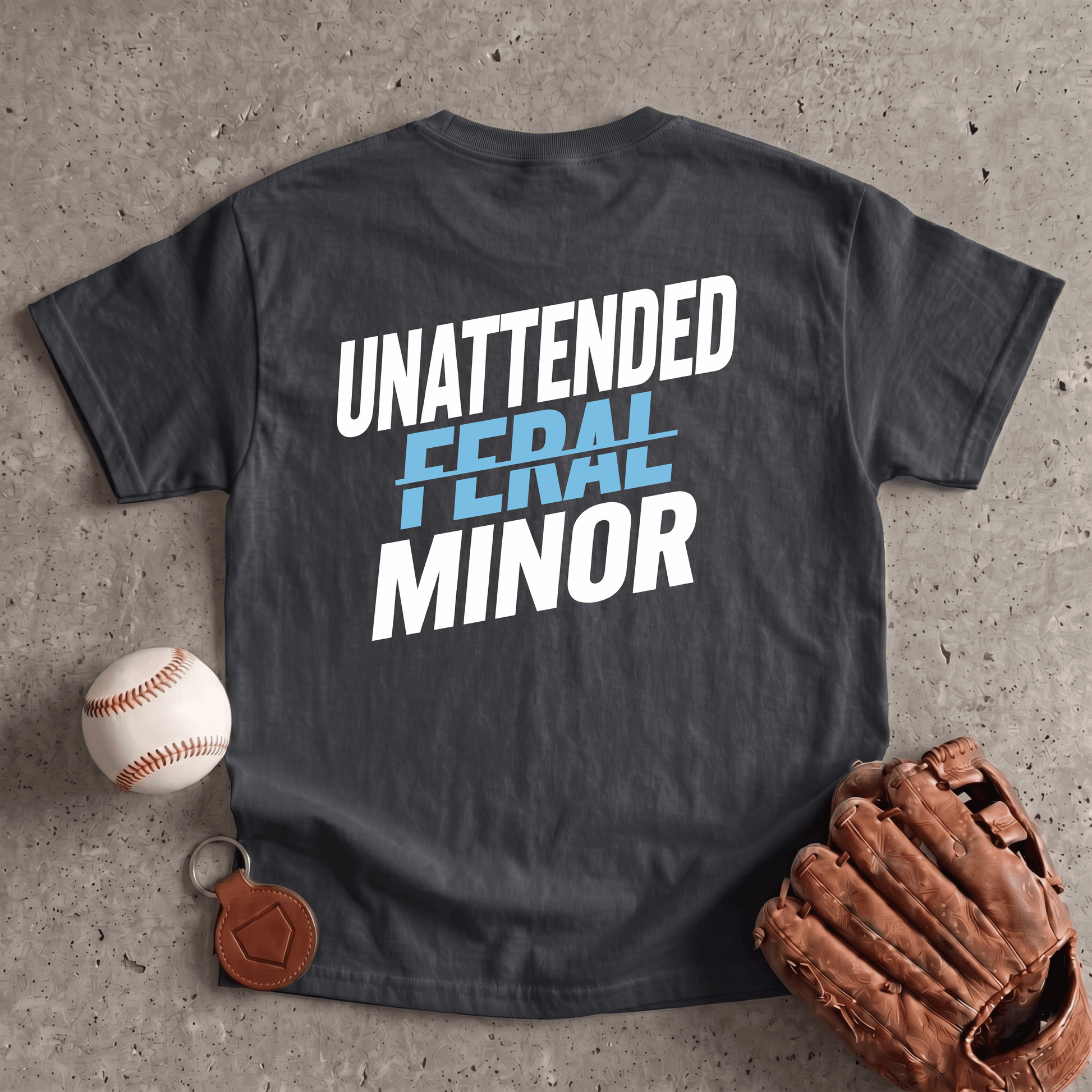 Unattended Feral Minor Youth T-Shirt