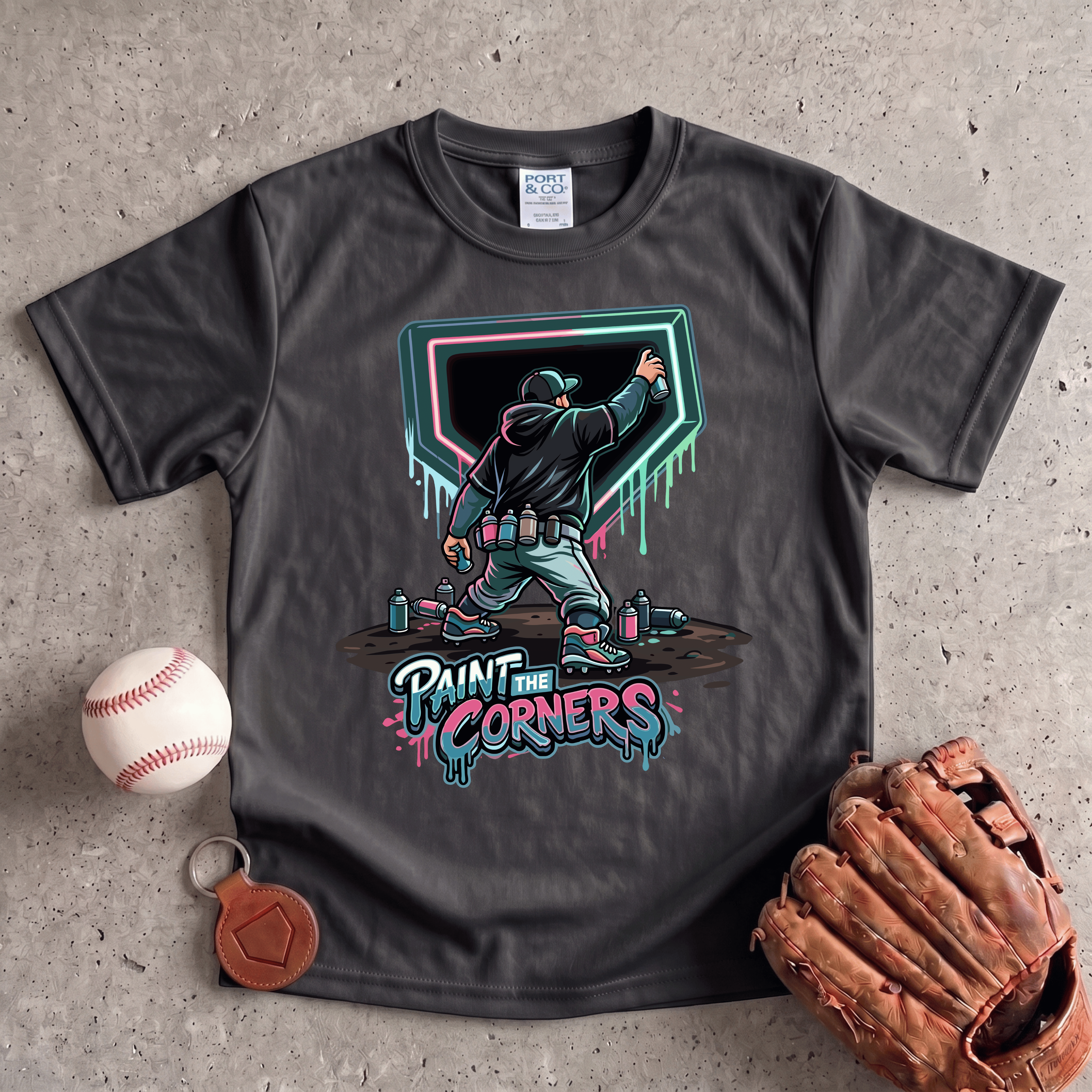 Collection of Paint The Corners Youth T-Shirt in a gallery layout