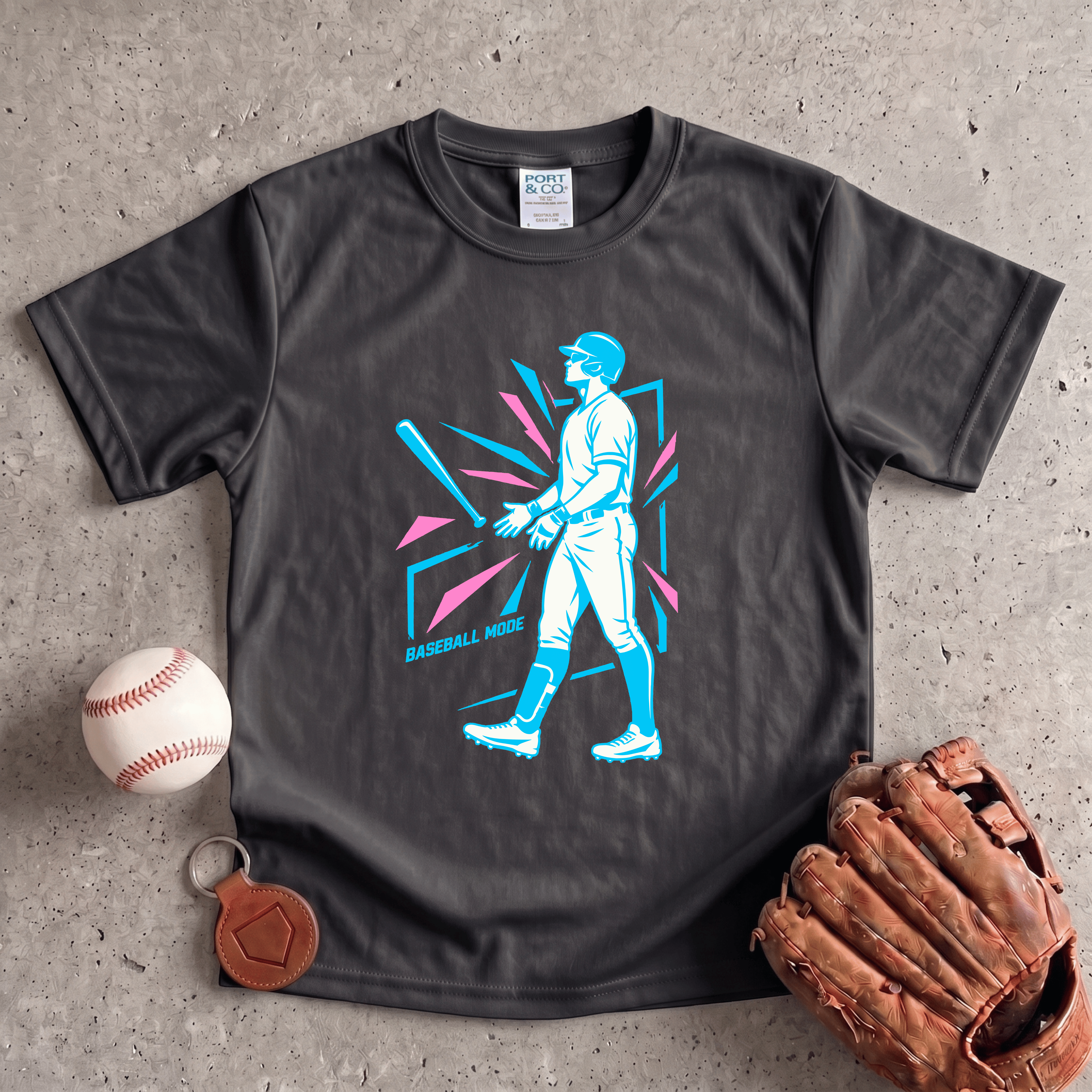 Collection of Bat Flip Youth T-Shirt in a gallery layout