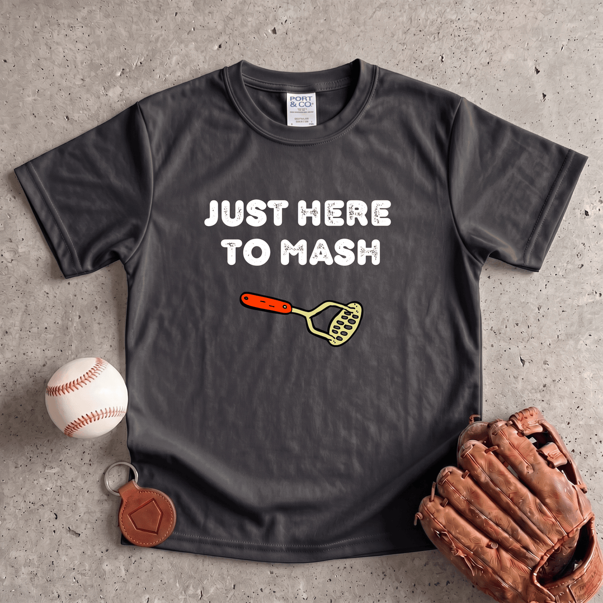 Just Here To Mash Youth T-Shirt