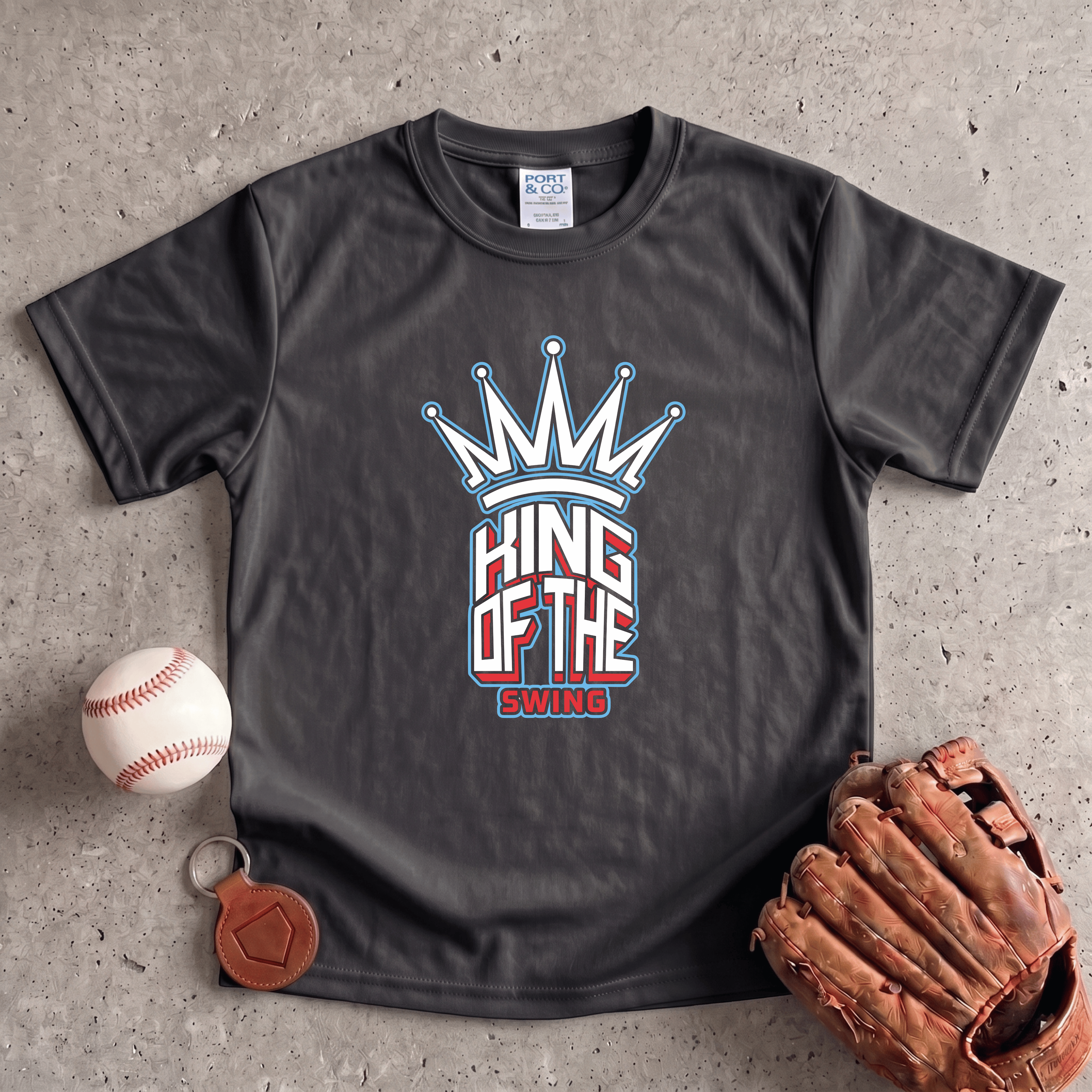 Collection of King Of The Swing Youth T-Shirt in a gallery layout