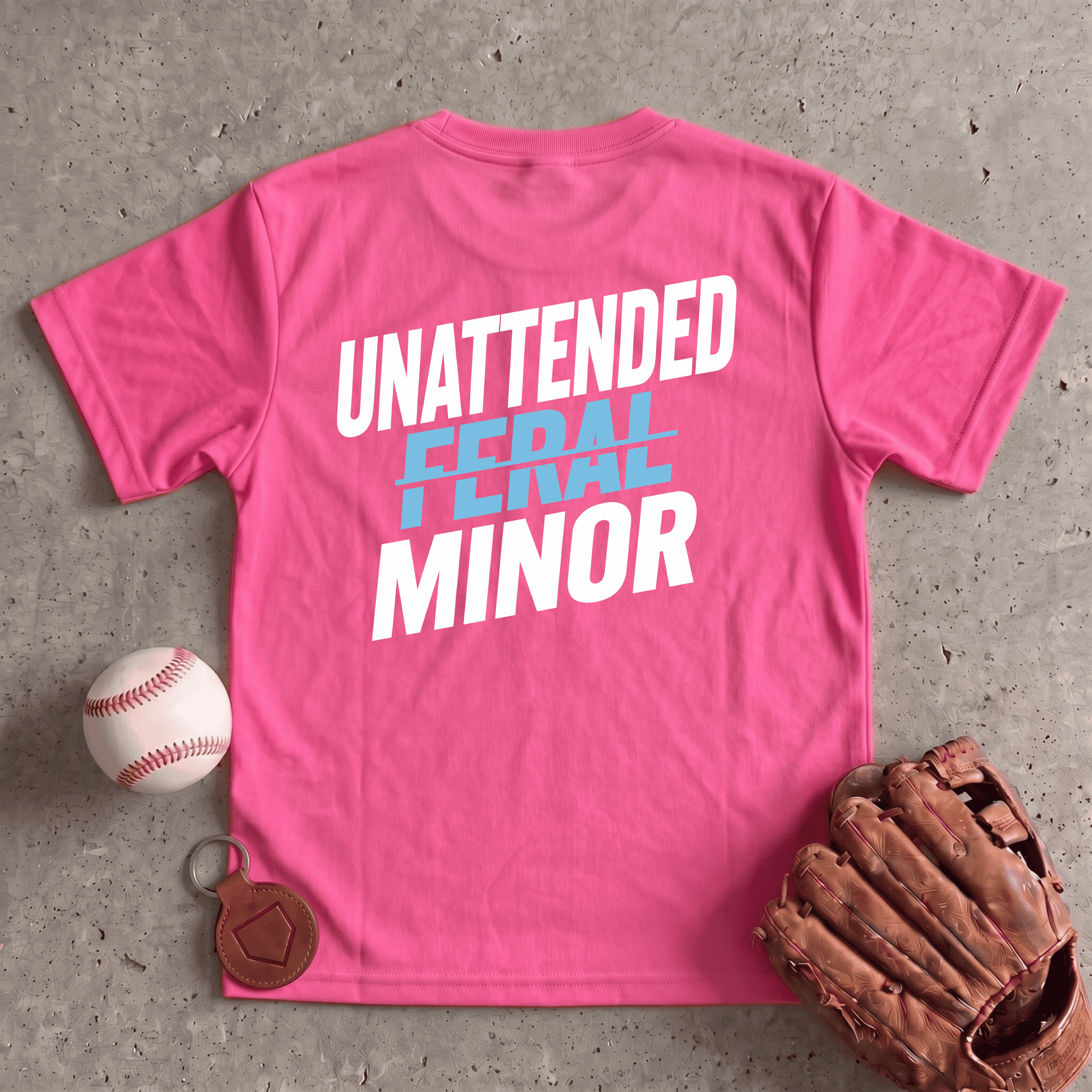 Unattended Feral Minor Youth T-Shirt