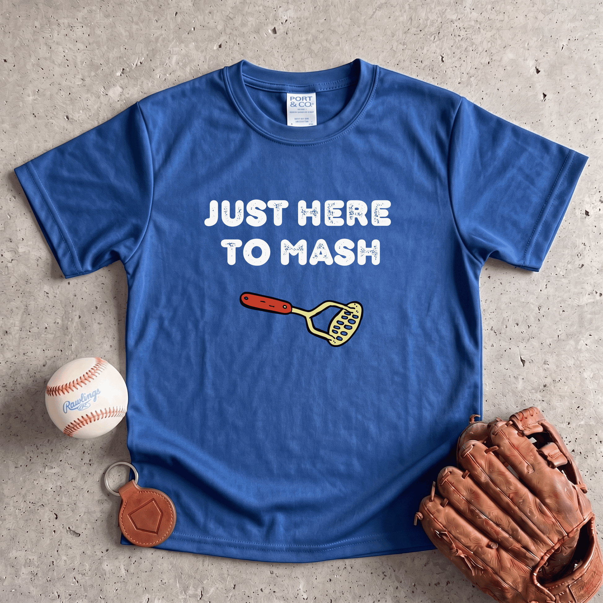 Just Here To Mash Youth T-Shirt