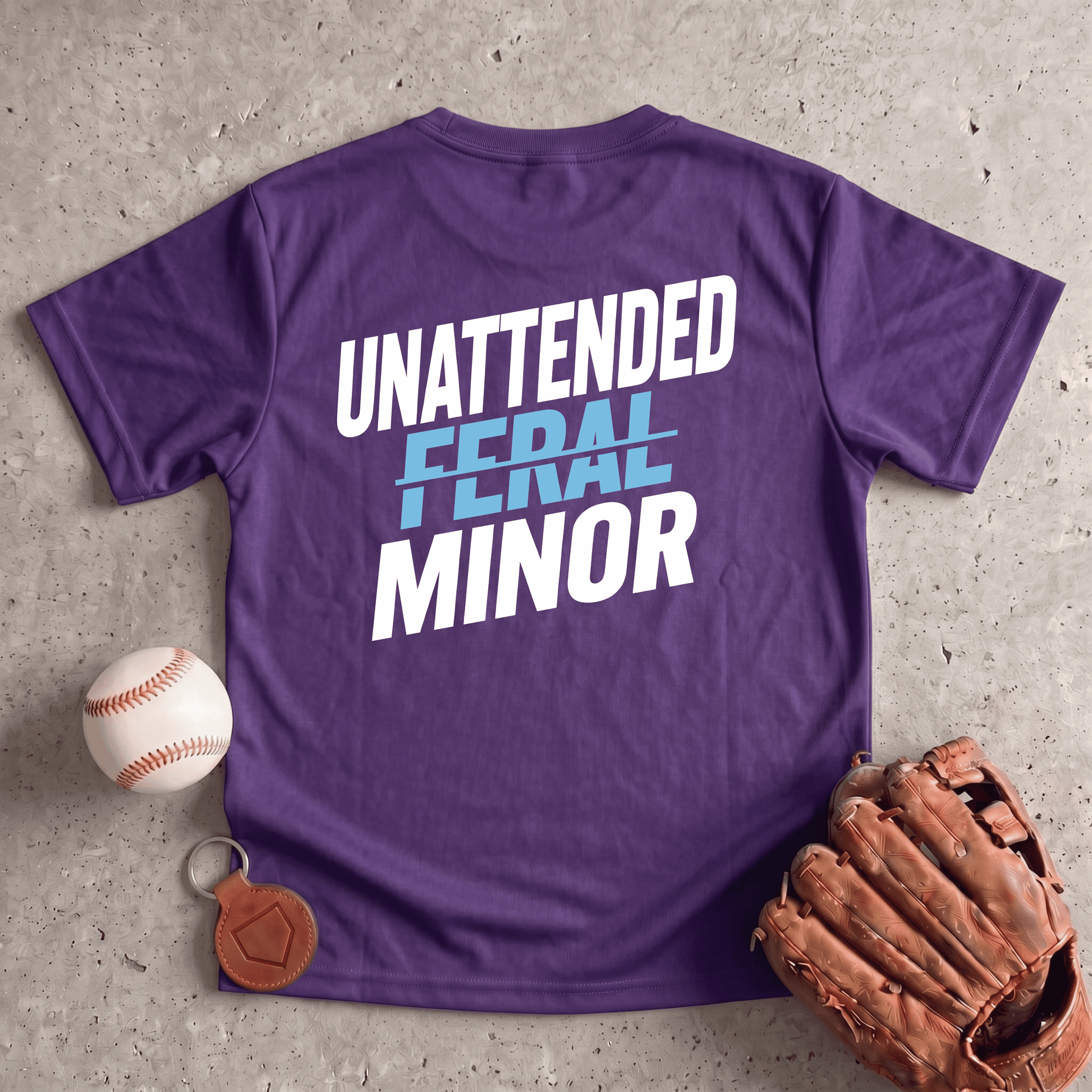 Unattended Feral Minor Youth T-Shirt