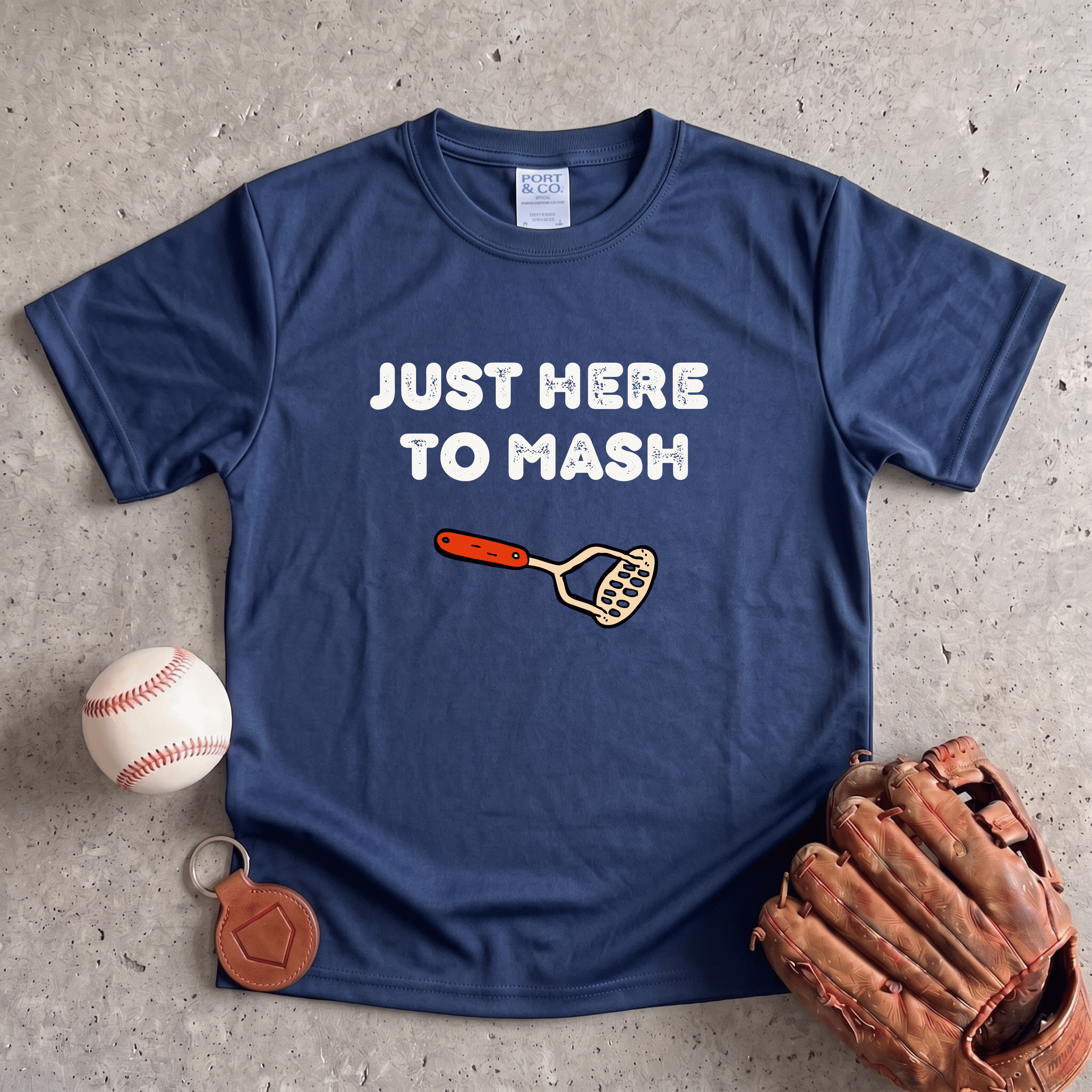Collection of Just Here To Mash Youth T-Shirt in a gallery layout