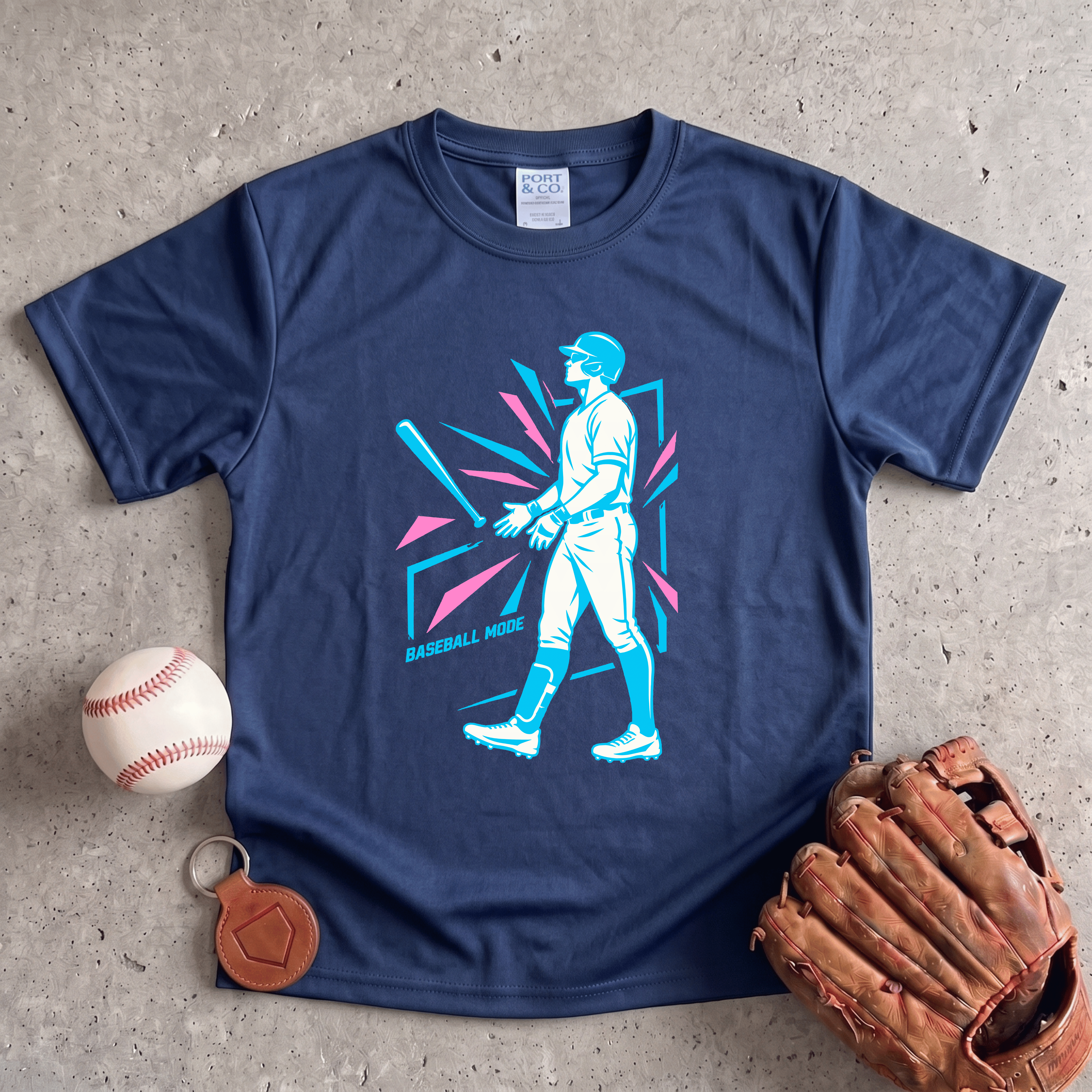 Collection of Bat Flip Youth T-Shirt in a gallery layout