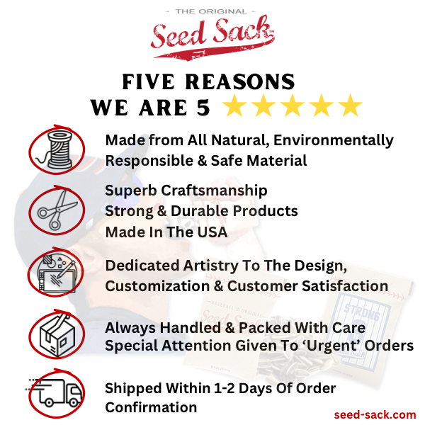 Collection of Play Like A Girl Seed Sack in a gallery layout