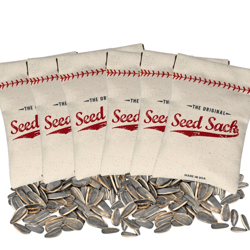 The Original Seed Sack® | Canvas Baseball Seed Pouch