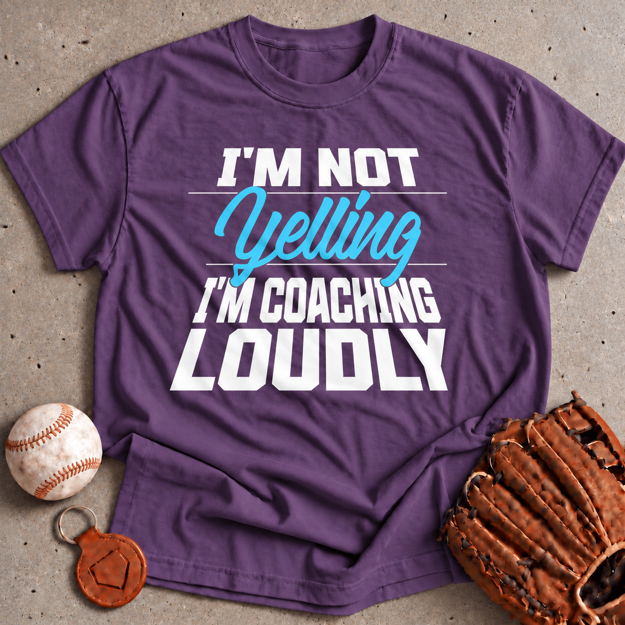 Collection of Coaching Loudly T-Shirt in a gallery layout