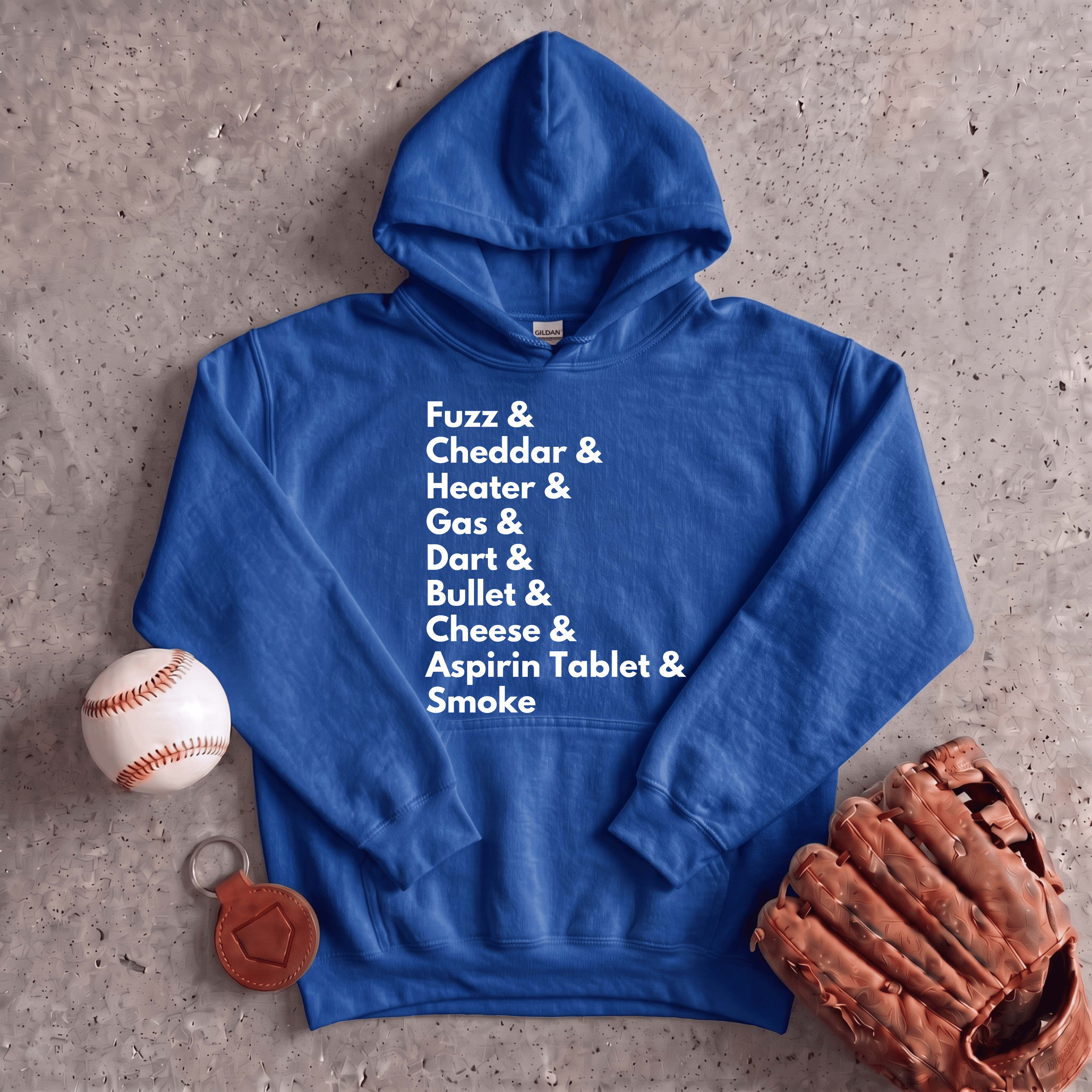 Collection of Fastball Slang Youth Hoodie in a gallery layout