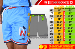 Collection of Ghost Peppers Mesh Lifestyle Baseball Shorts in a gallery layout