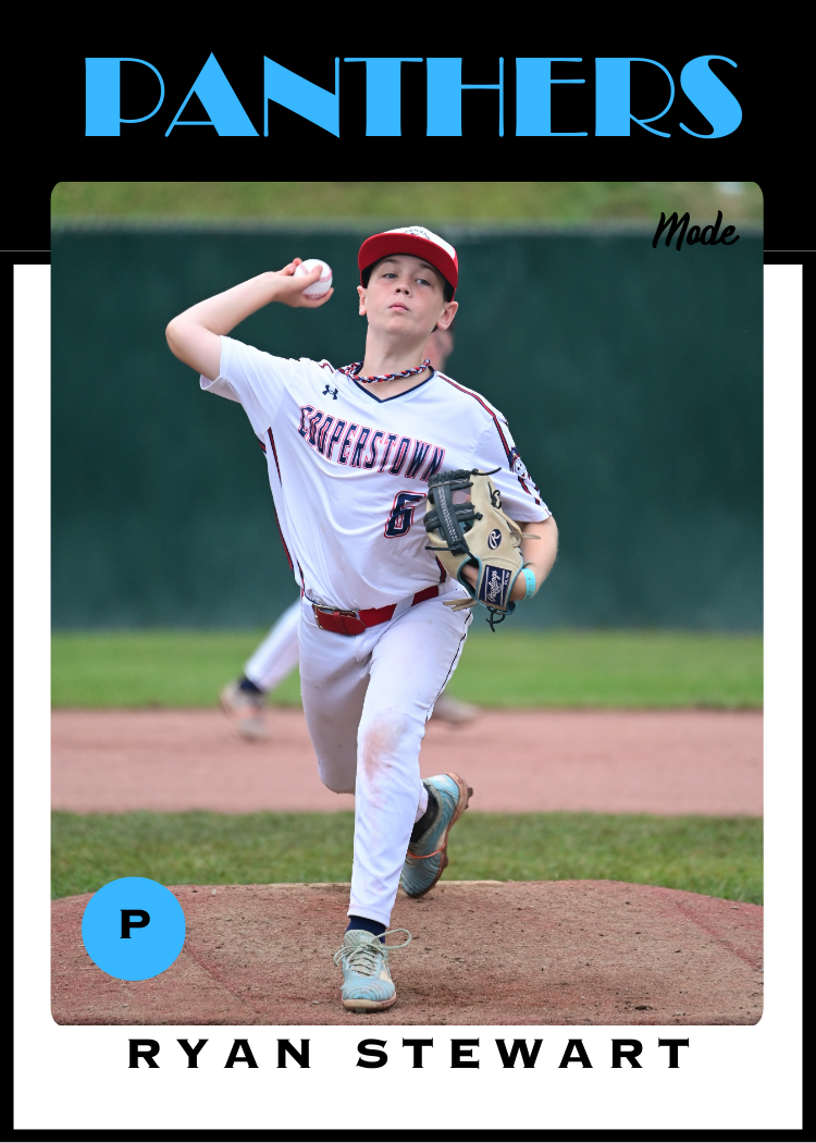 Premium Metal Baseball Card - Design #1