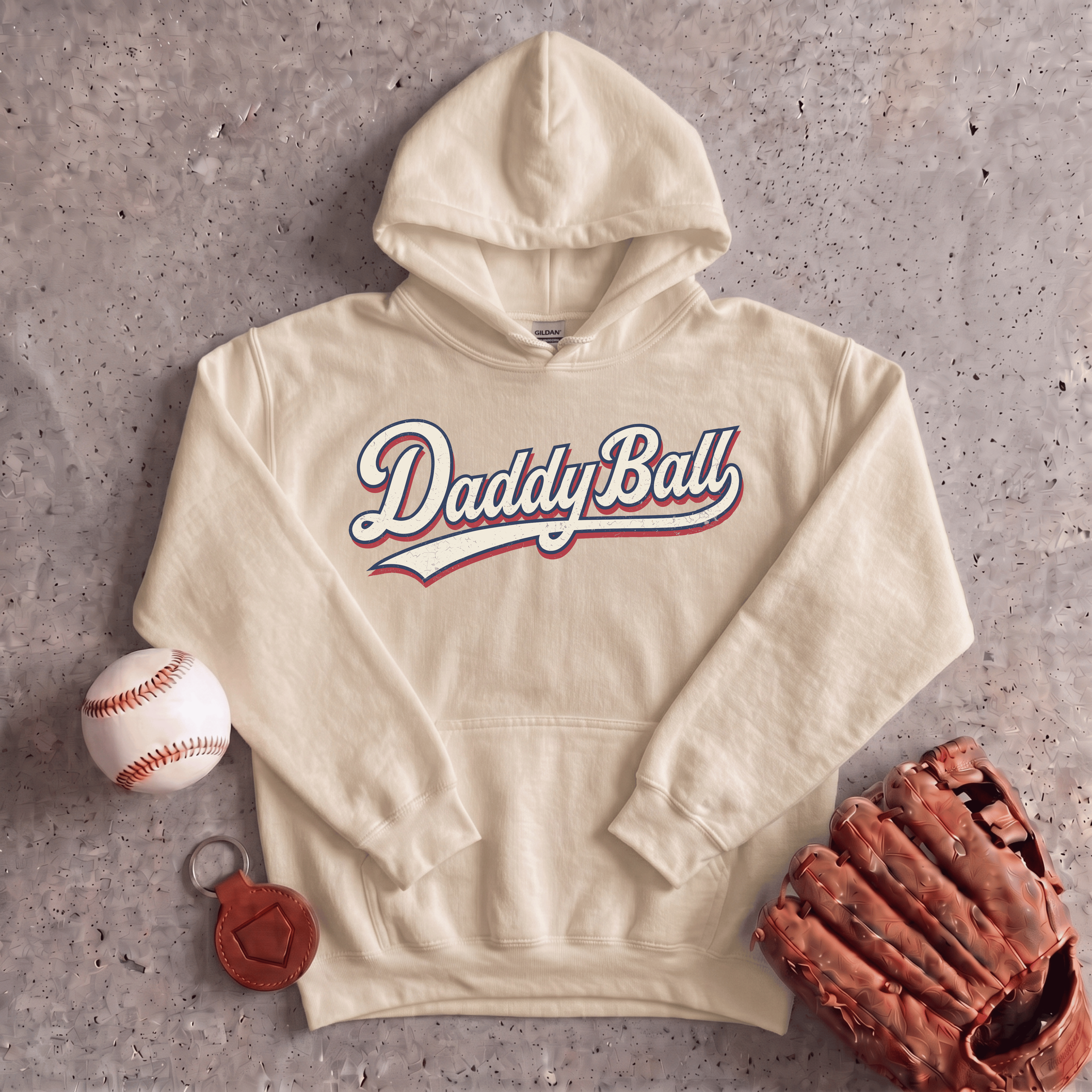 Collection of Daddy Ball Hoodie in a gallery layout