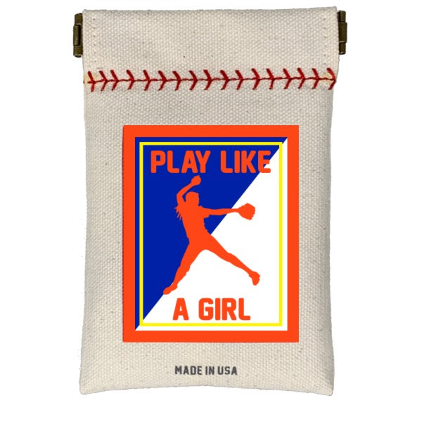 Collection of Play Like A Girl Seed Sack in a gallery layout