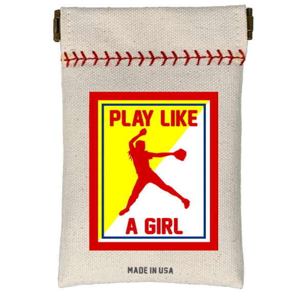 Collection of Play Like A Girl Seed Sack in a gallery layout