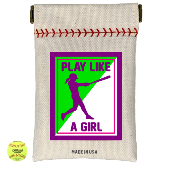 Collection of Play Like A Girl Seed Sack in a gallery layout