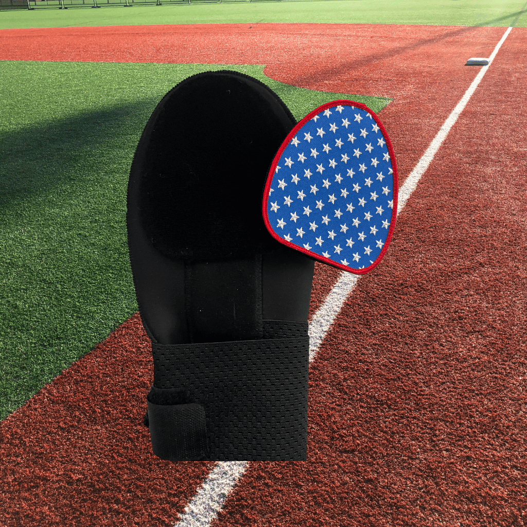 Collection of Stars & Stripes Sliding Mitt Patch in a gallery layout