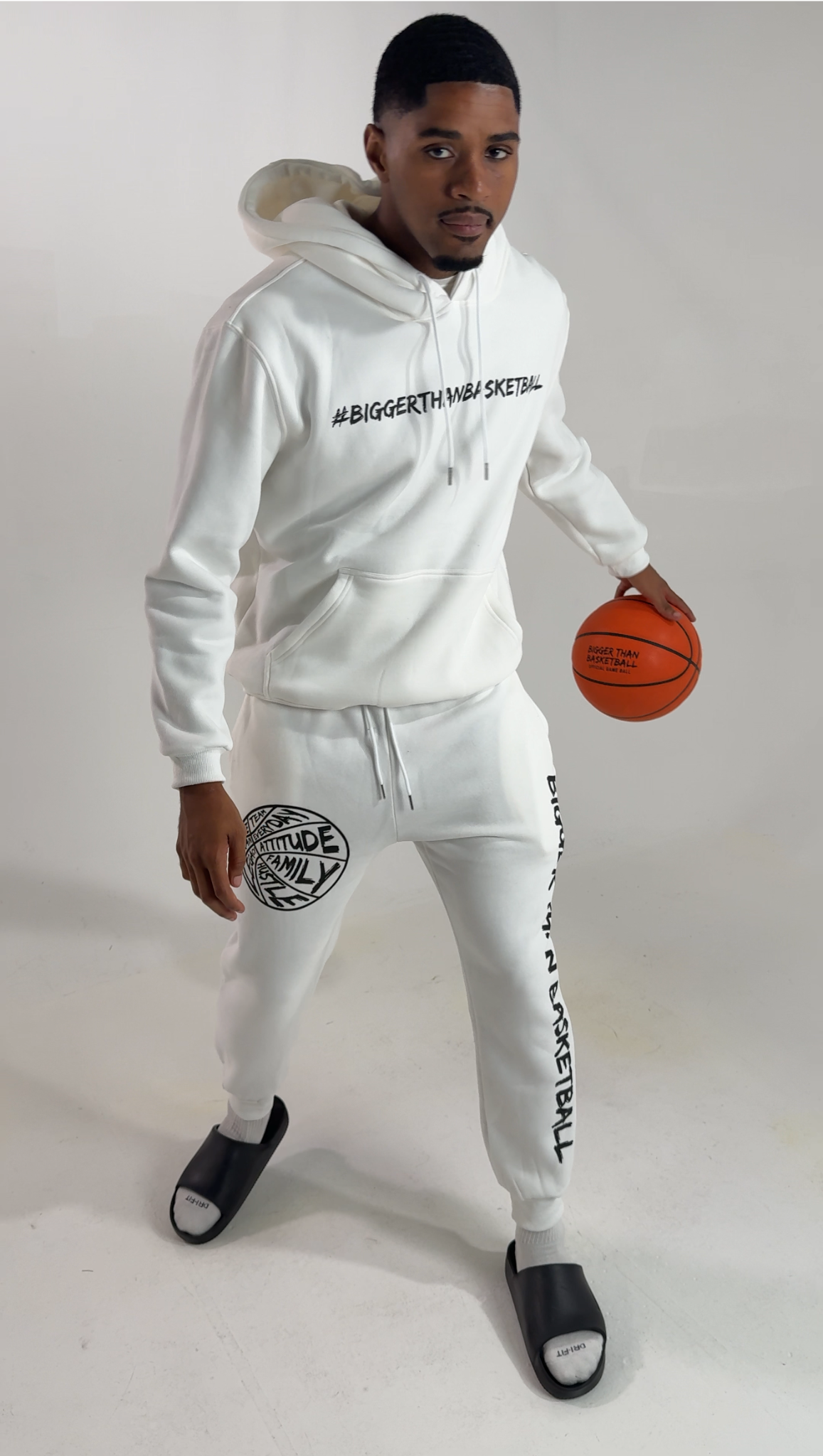 Collection of Bigger Than Basketball Hoodie in a gallery layout