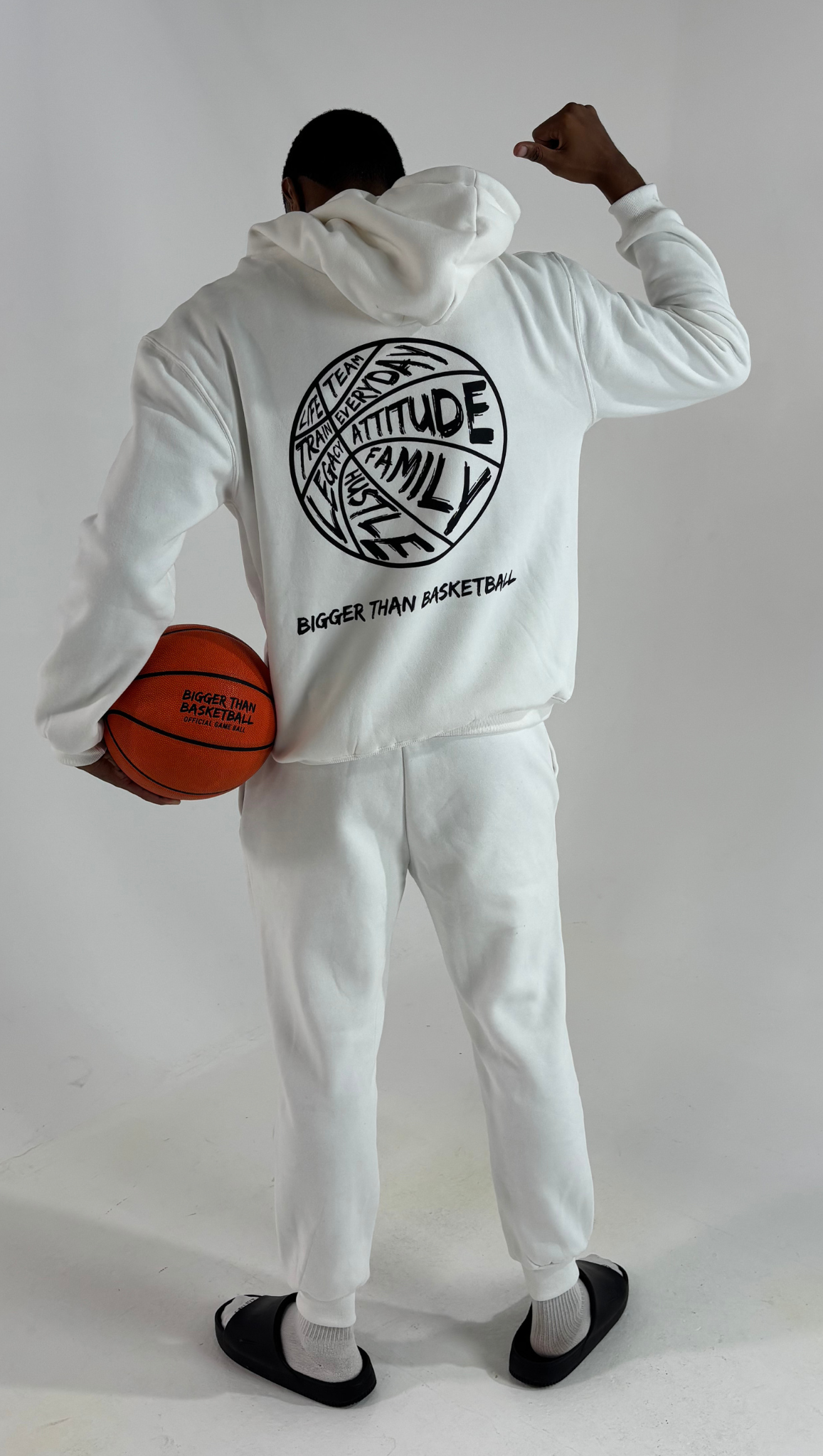 Collection of Bigger Than Basketball Hoodie in a gallery layout