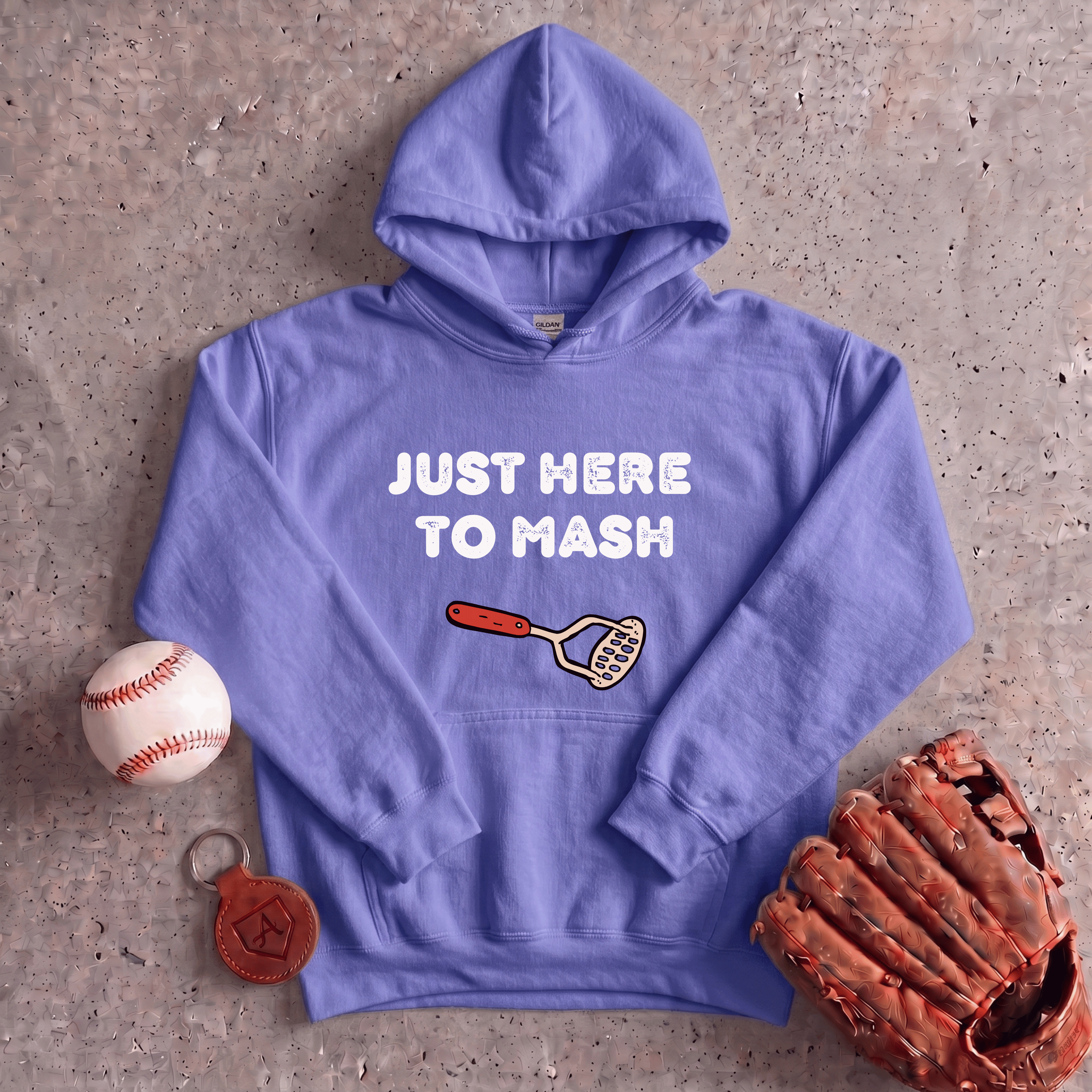 Collection of Just Here To Mash Hoodie in a gallery layout