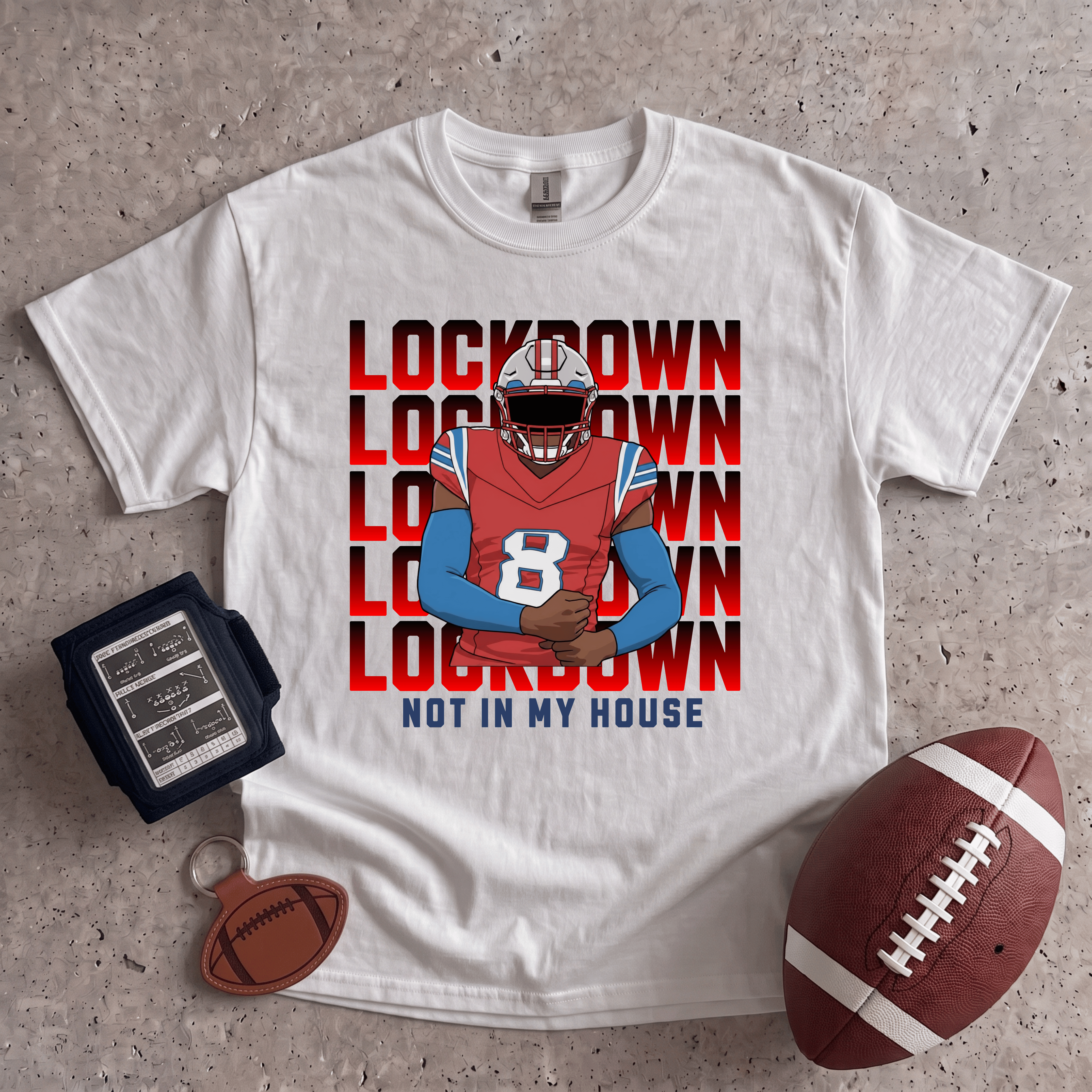 Collection of Lockdown T-Shirt in a gallery layout