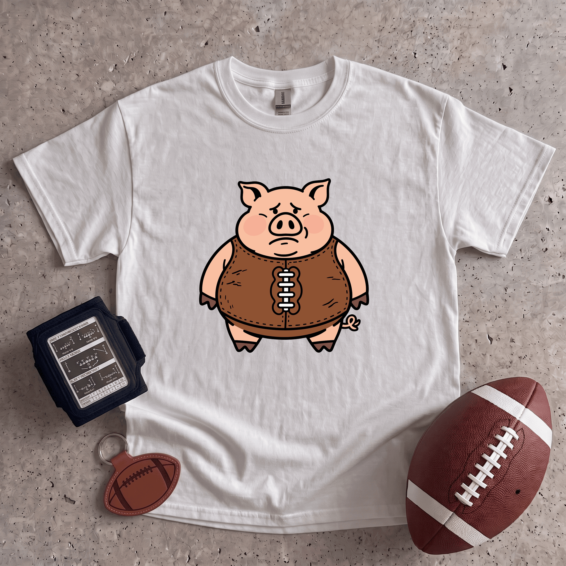 Pigskin T-Shirt | Funny Football Pun Shirt